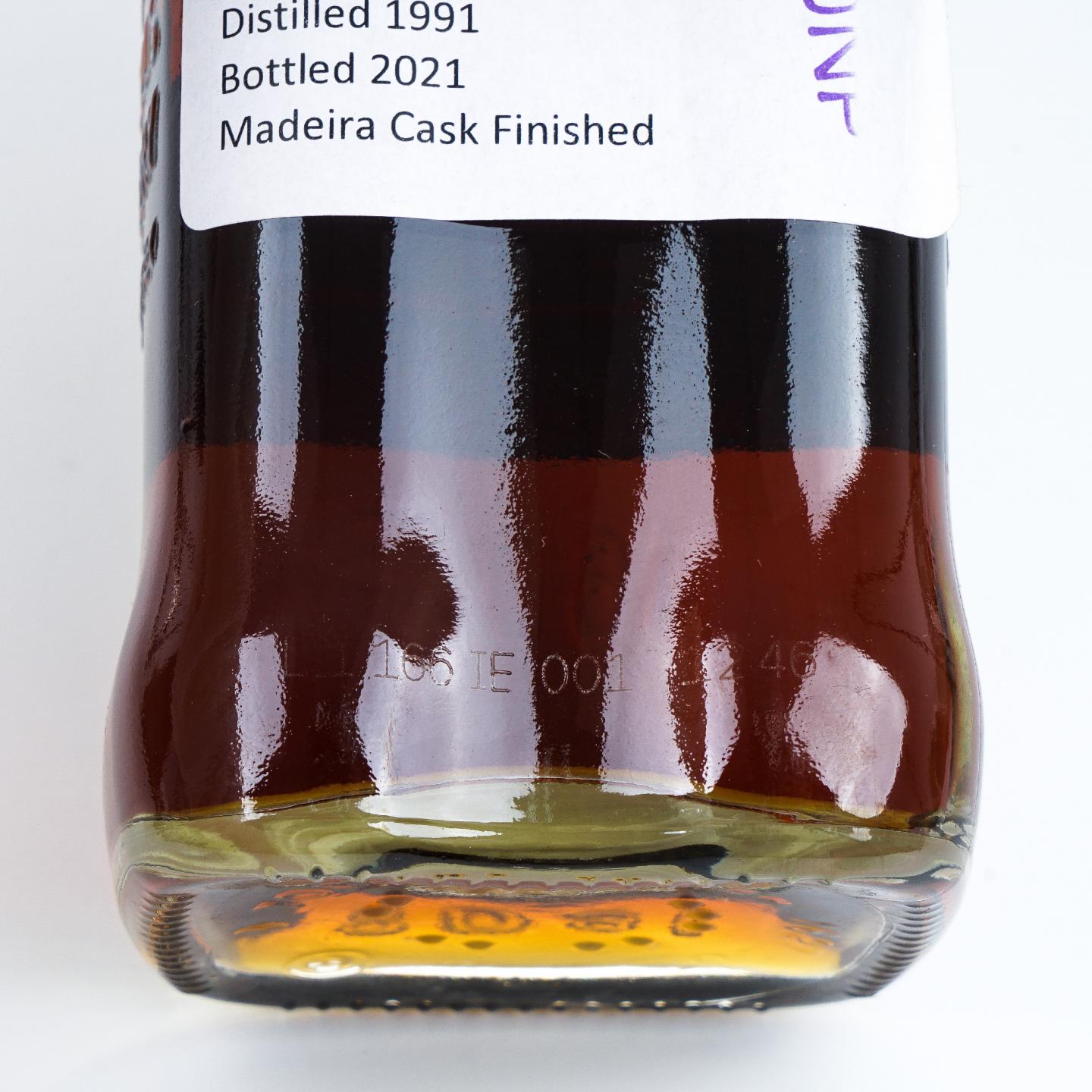 Bushmills 布什米尔 1991-2021 马德拉桶后熟 桶强 700ml