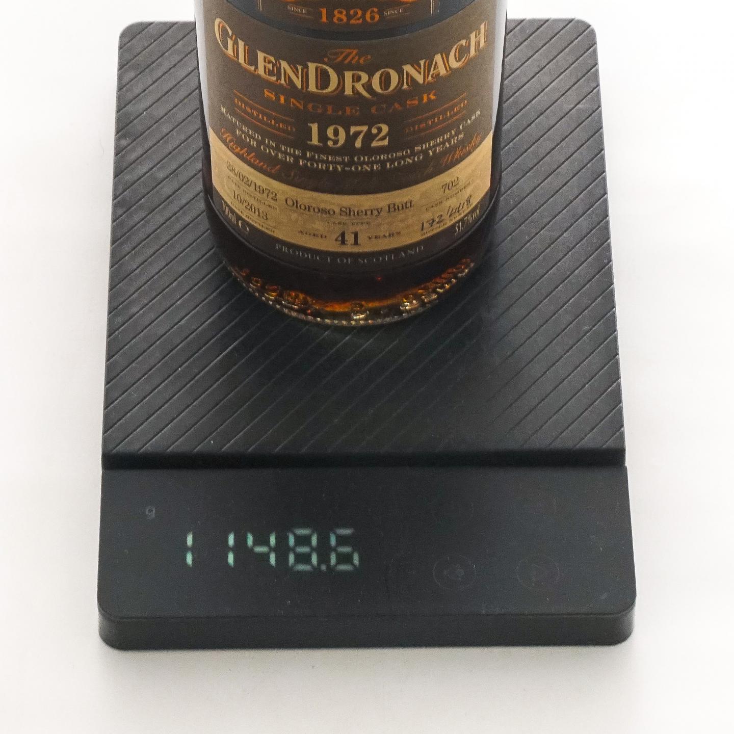 Glendronach 格兰多纳 41年 1972-2013 雪莉单桶#702
