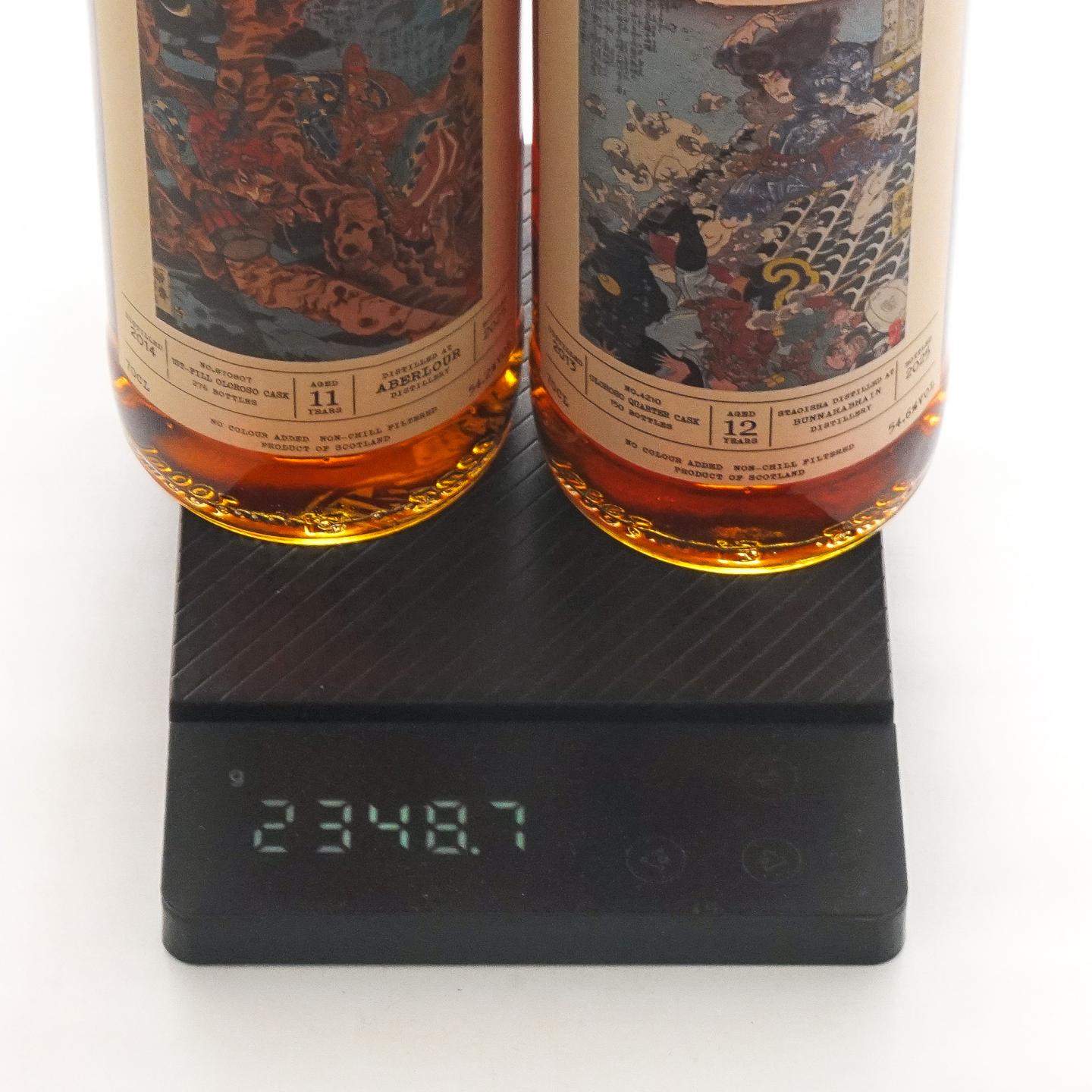 本尼维斯 12年/里爵 22年/雅伯莱 11年/布纳哈本 12年 通俗水浒传豪杰系列 4瓶组*700ML