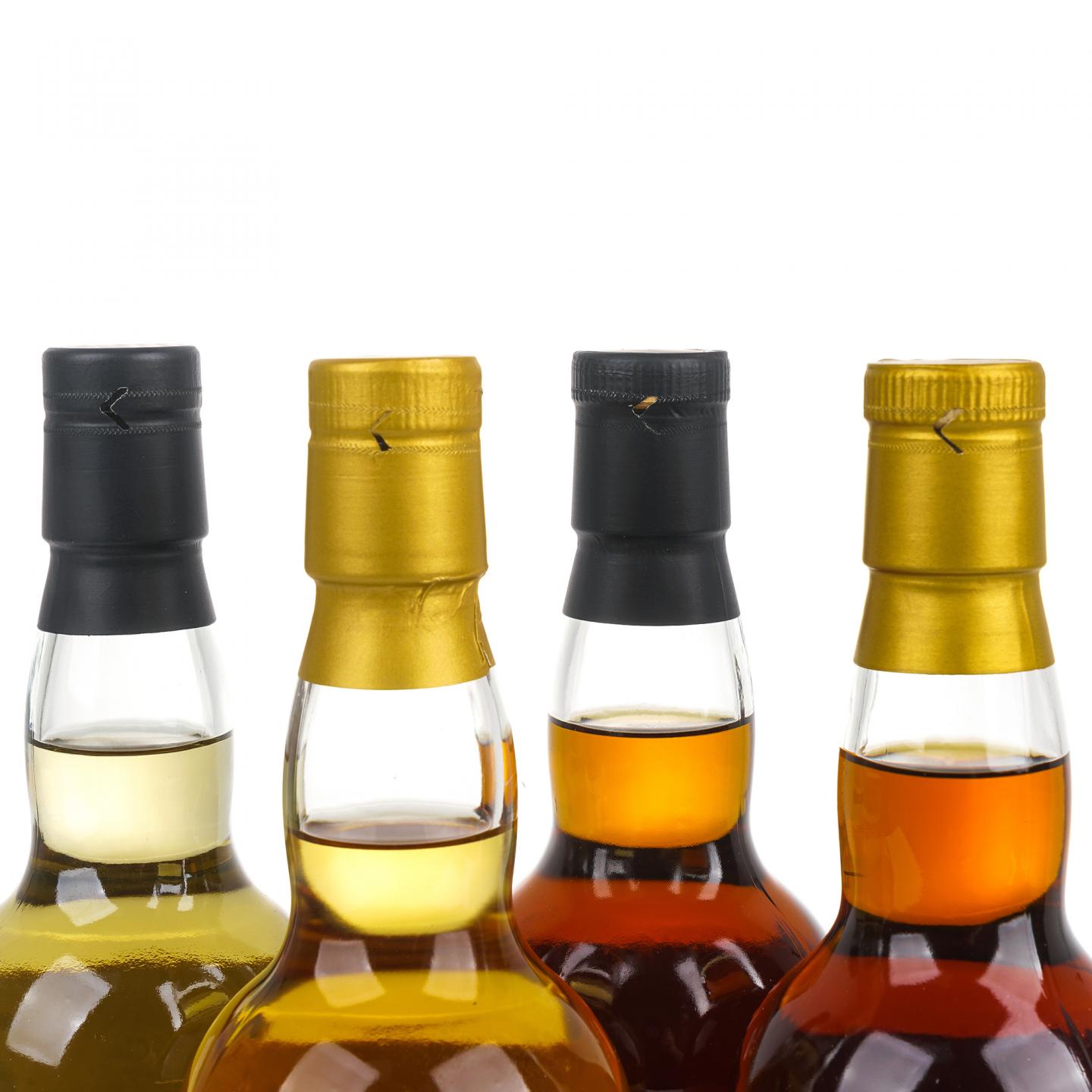 本尼维斯 12年/里爵 22年/雅伯莱 11年/布纳哈本 12年 通俗水浒传豪杰系列 4瓶组*700ml