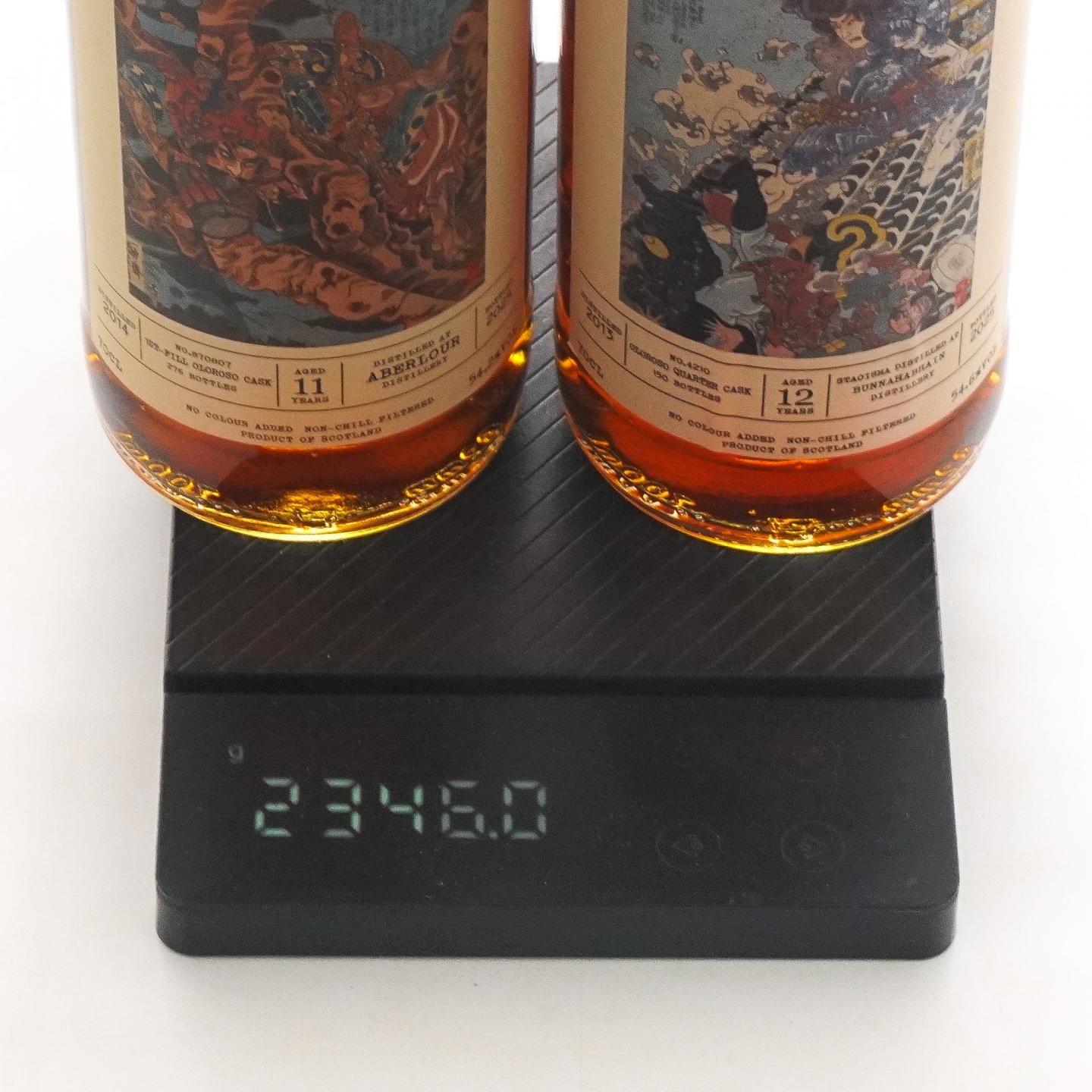 本尼维斯 12年/里爵 22年/雅伯莱 11年/布纳哈本 12年 通俗水浒传豪杰系列 4瓶组*700ml