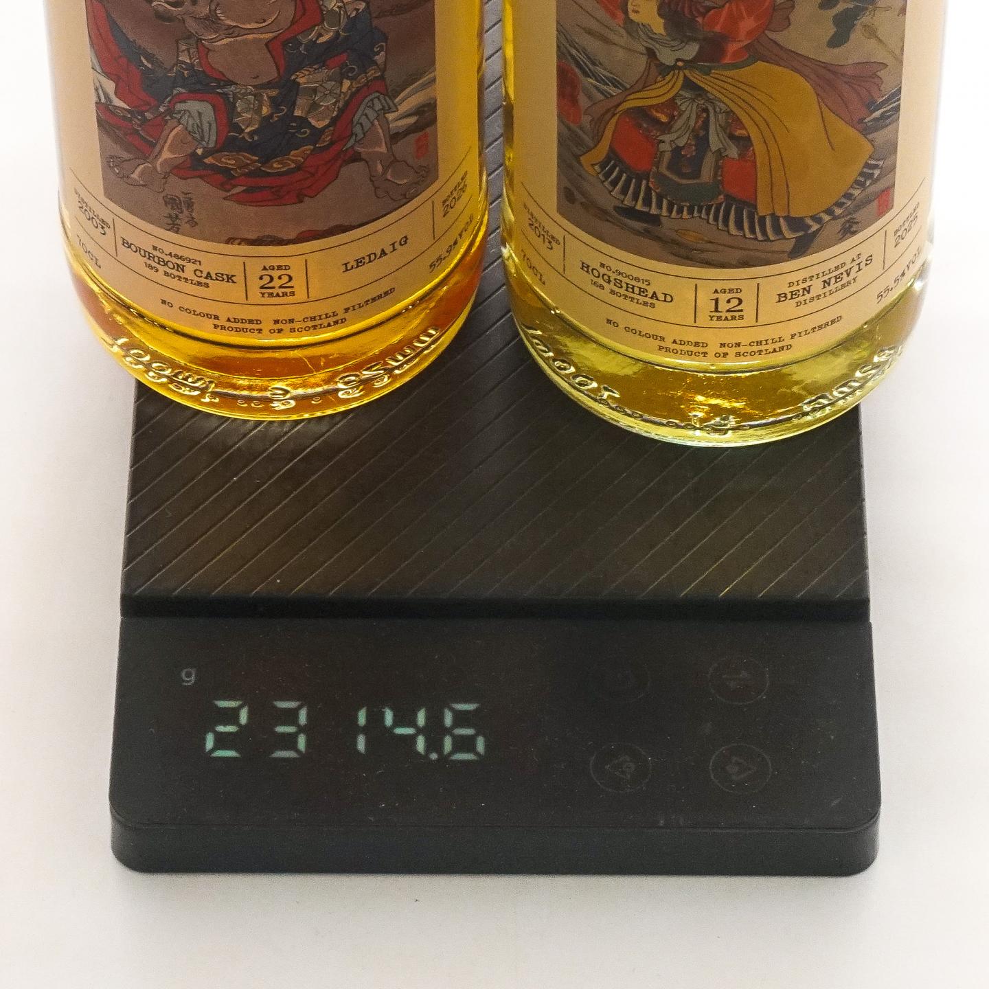 本尼维斯 12年/里爵 22年/雅伯莱 11年/布纳哈本 12年 通俗水浒传豪杰系列 4瓶组*700ml