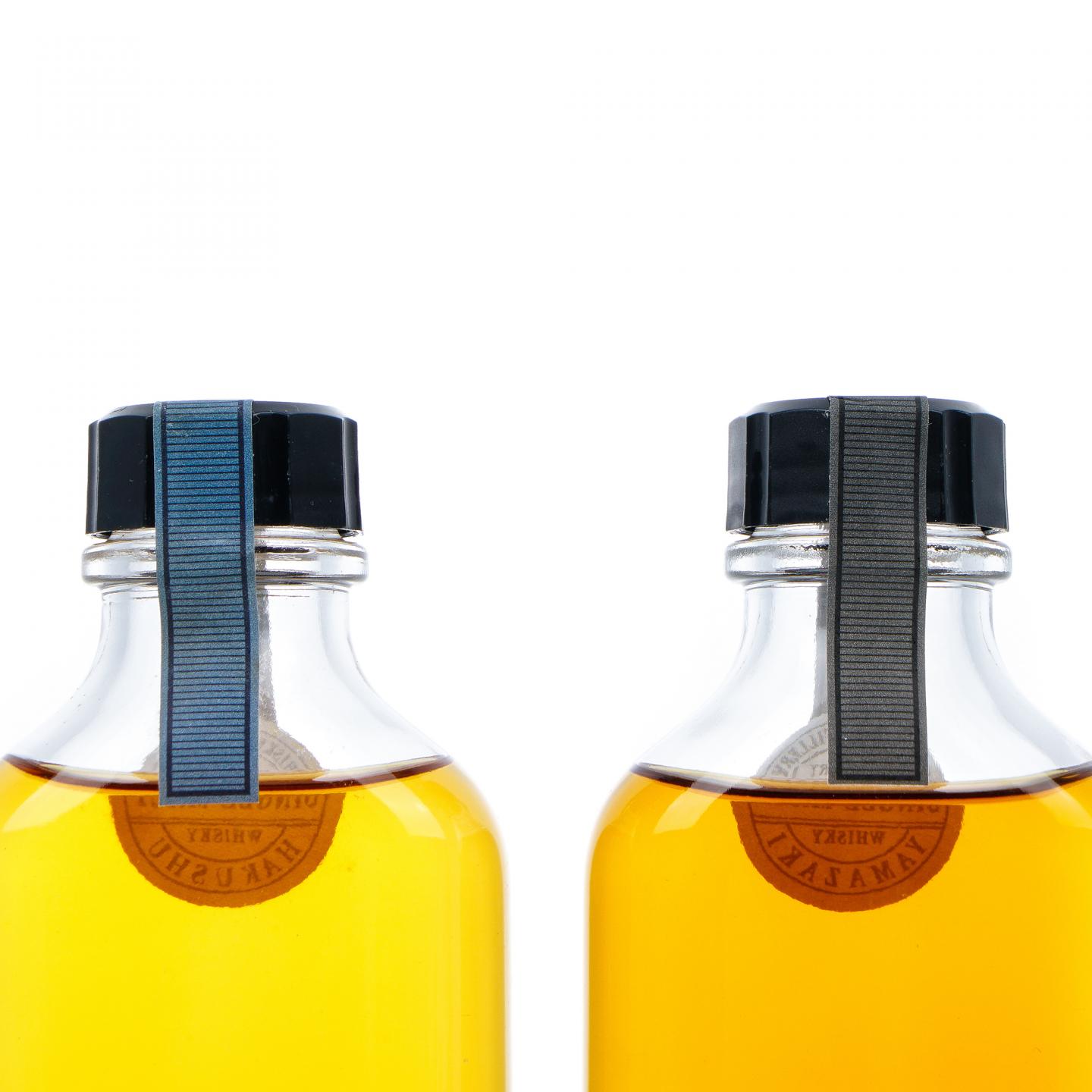 【中样】山崎/白州 8年 樽出原酒 酒精57度 190ml*2