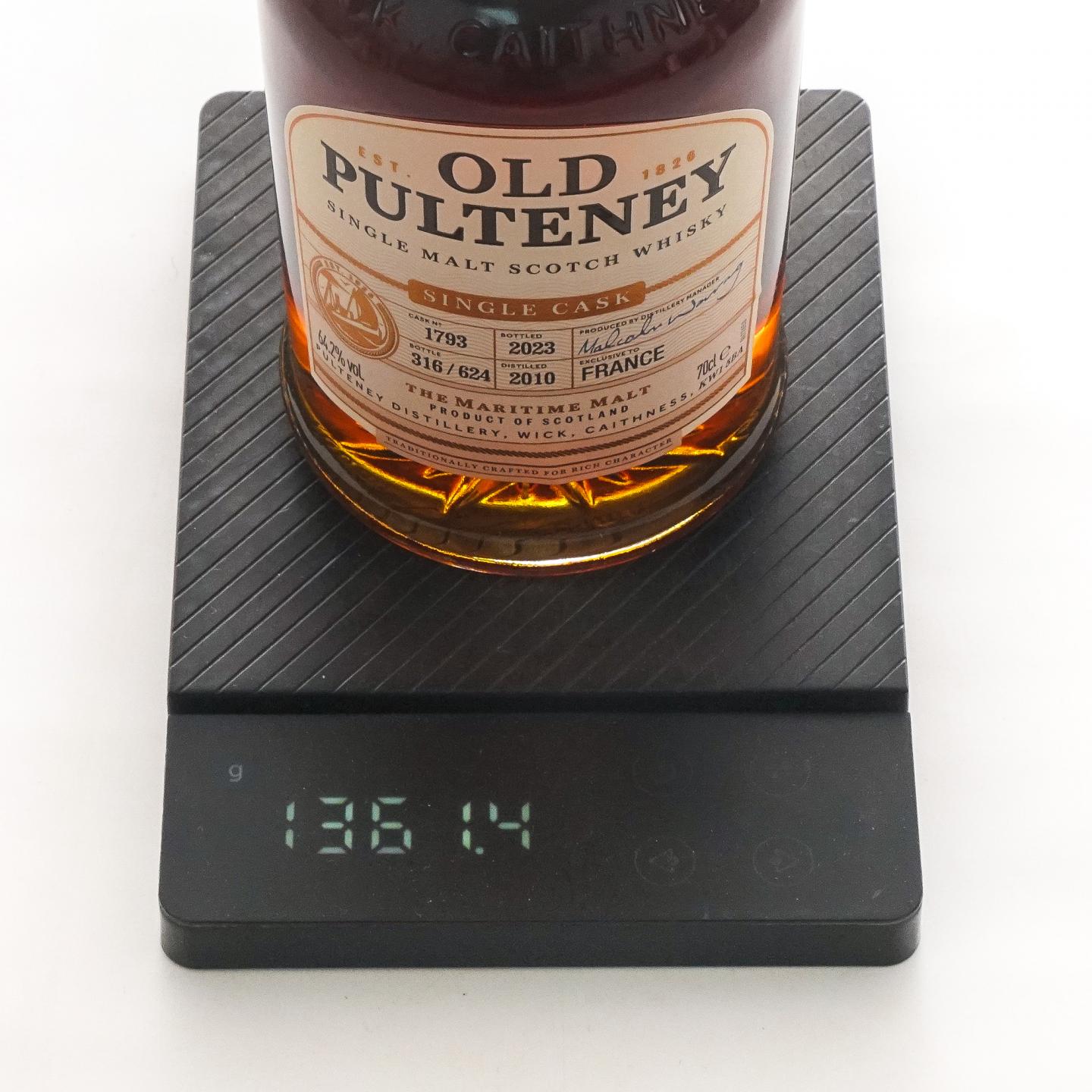 Old Pulteney 老富特尼 2010-2023 单桶#1793 64.2%