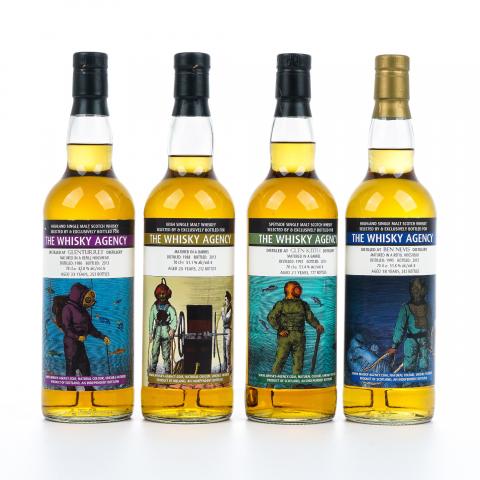 The Whisky Agency 18/21/25/33年 4支组