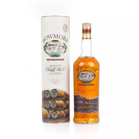 Bowmore 波摩 透明海鸥标 桶强 1L