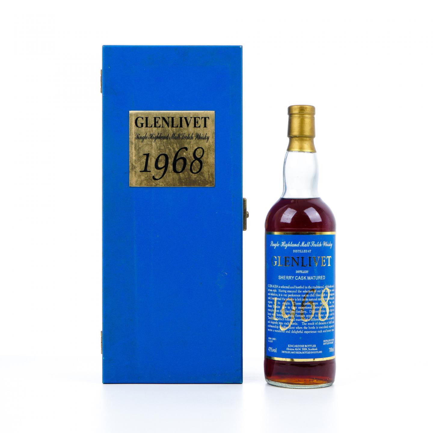Glenlivet 格兰威特 1968-2007 雪莉桶
