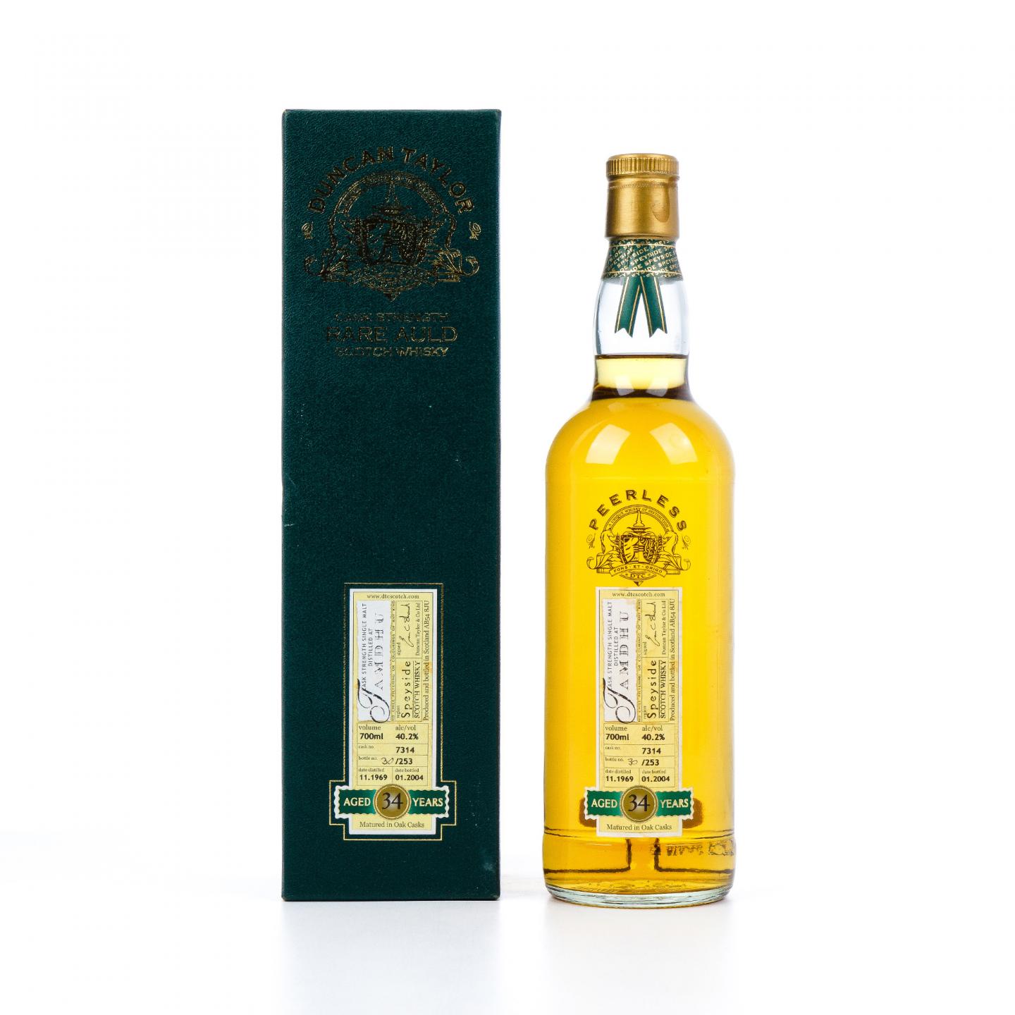 Tamdhu 檀都 34年 1969-2004 DT 桶强