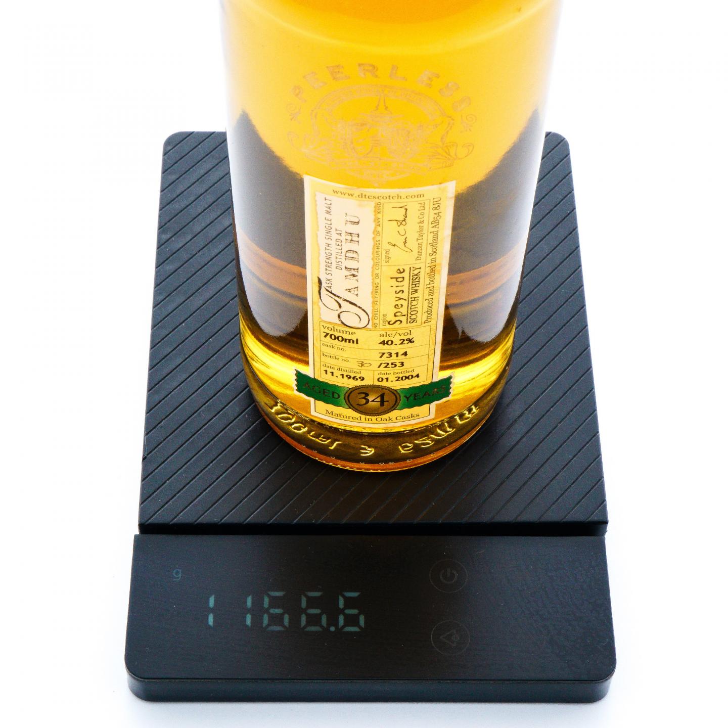 Tamdhu 檀都 34年 1969-2004 DT 桶强