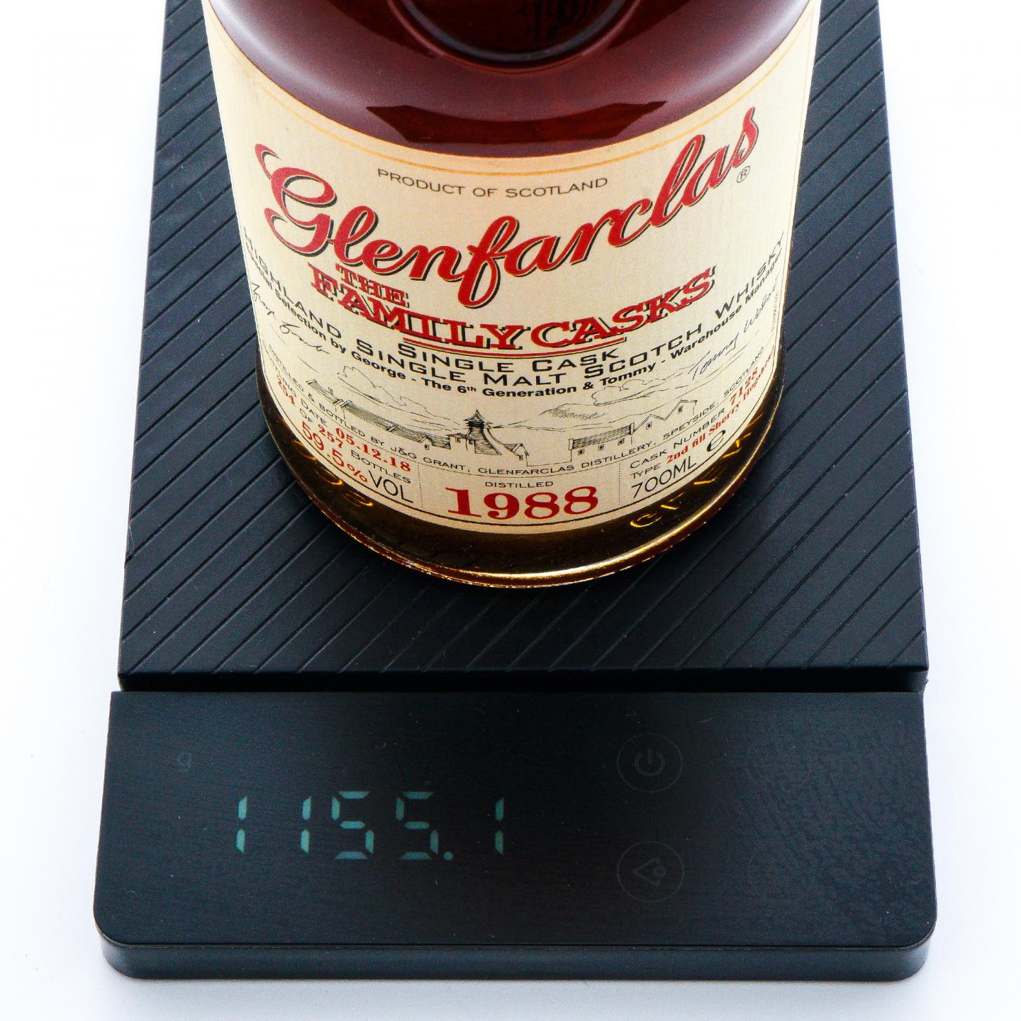 Glenfarclas 格兰花格 1988-2018 雪莉桶 家族桶#7128