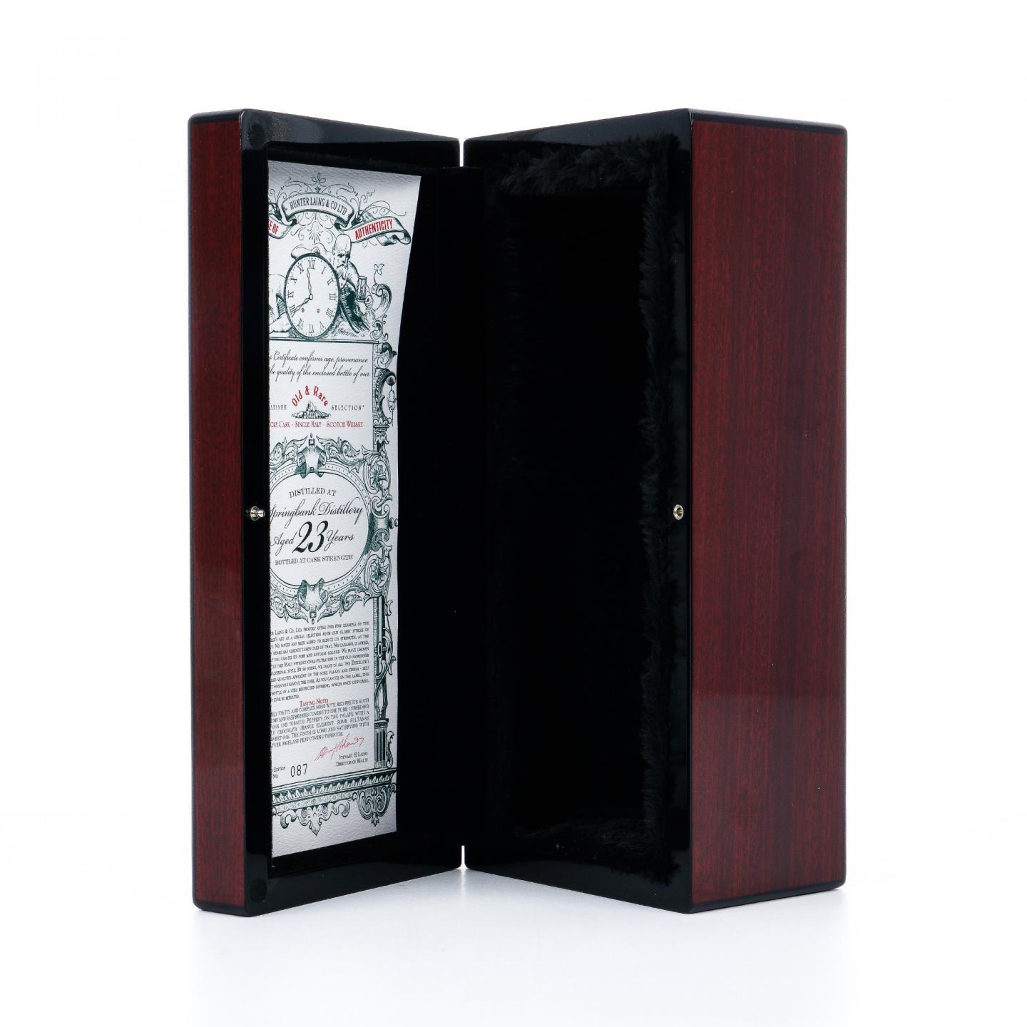 Springbank 云顶 23年 1995-2019 HL Old & Rare 雪莉单桶 桶强 48.3%Vol.