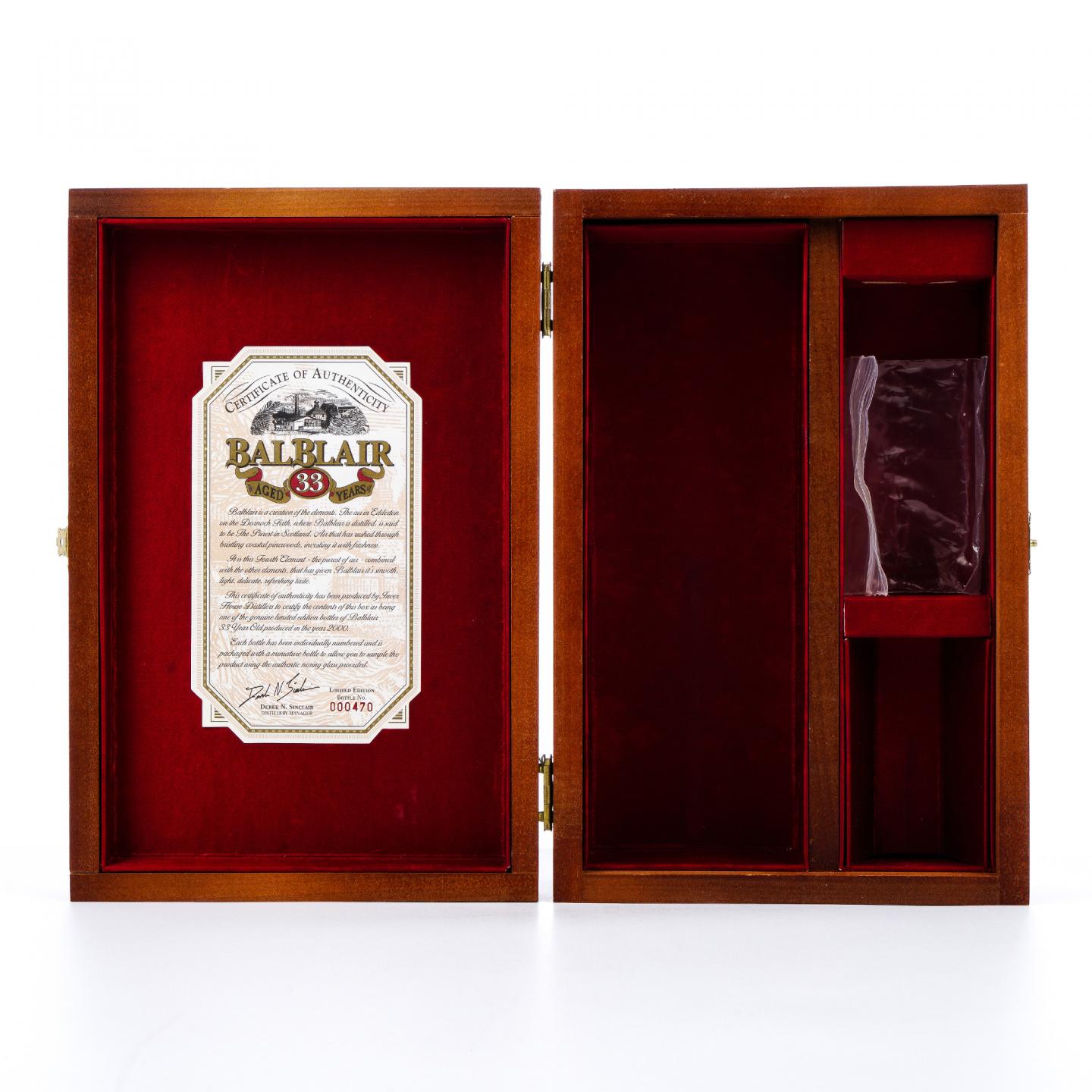 Balblair 巴布莱尔 33年 2000 套装 700ml+50ml