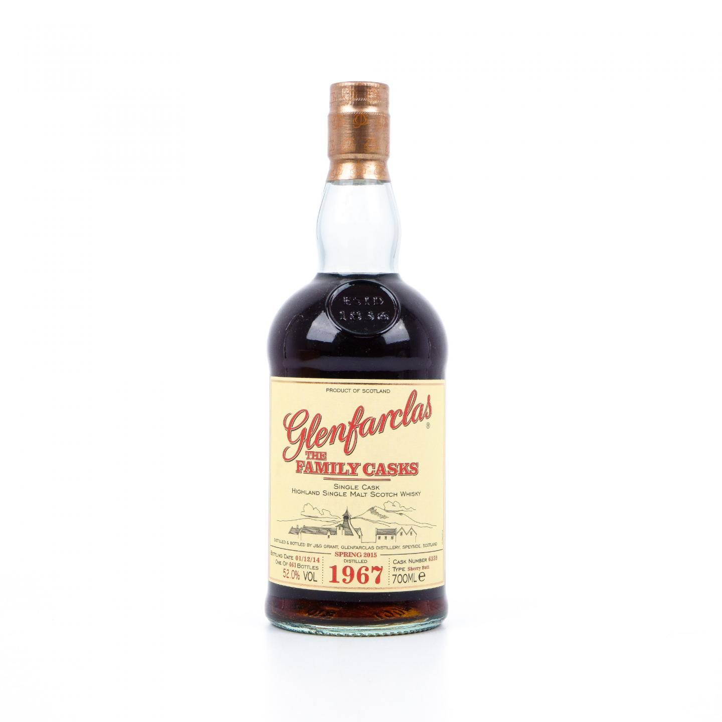 Glenfarclas 格兰花格 1967-2014 家族桶#6359 雪莉桶 礼盒