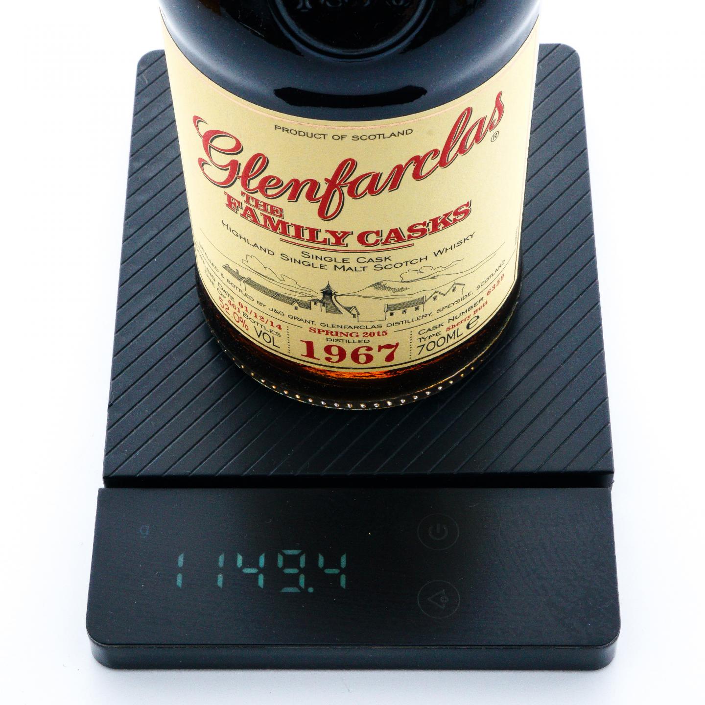 Glenfarclas 格兰花格 1967-2014 家族桶#6359 雪莉桶 礼盒