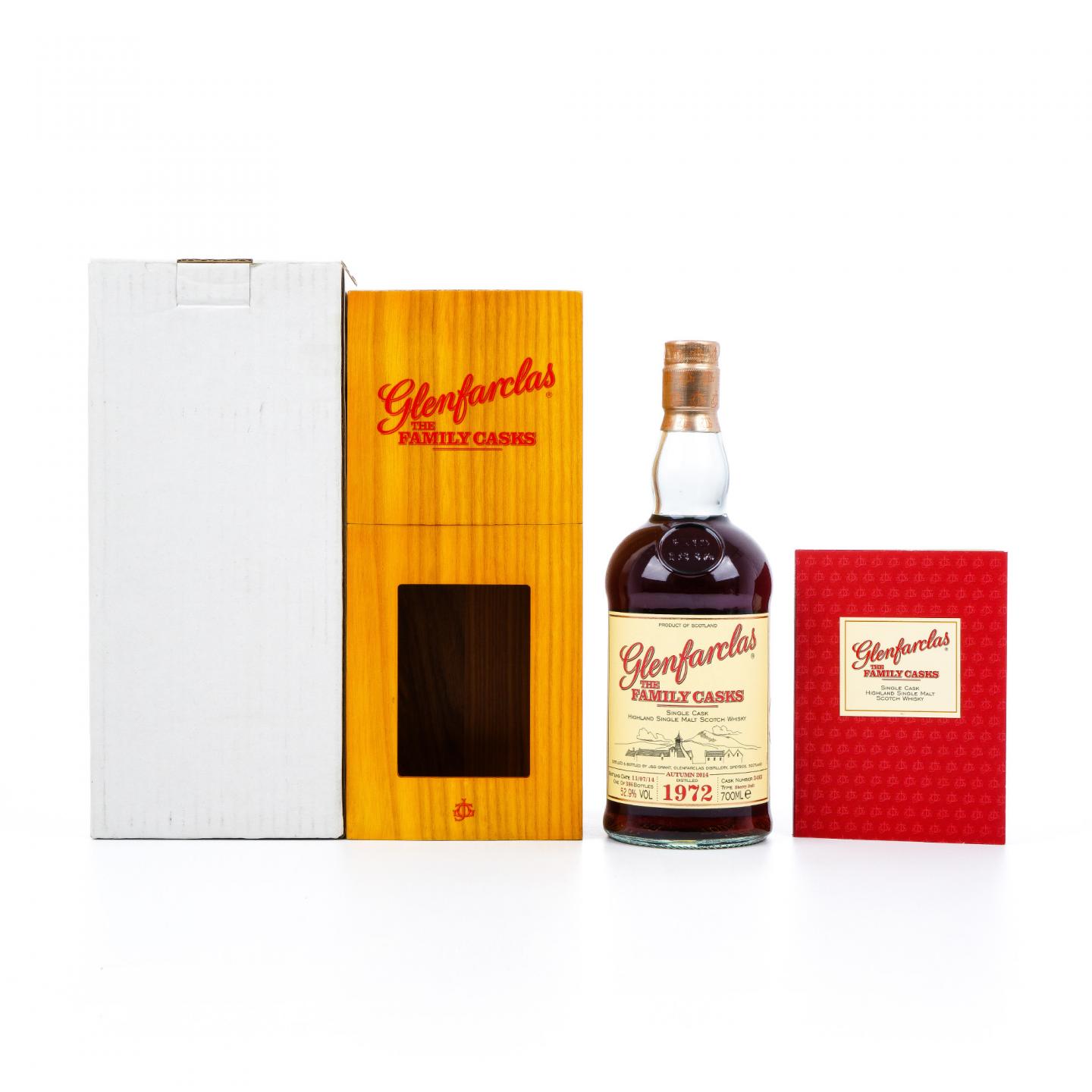 Glenfarclas 格兰花格 1972-2014 家族桶 雪莉单桶#3483