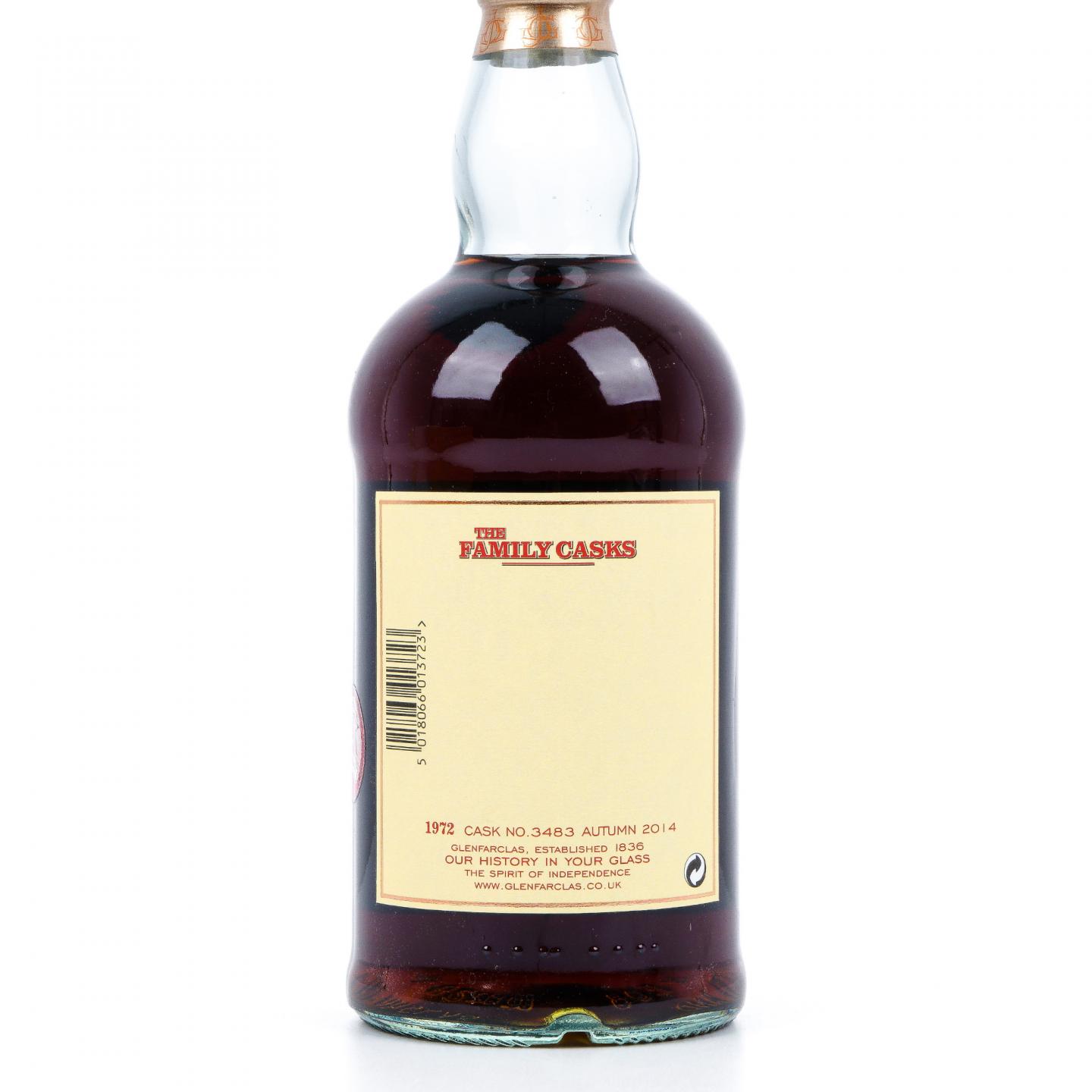 Glenfarclas 格兰花格 1972-2014 家族桶 雪莉单桶#3483