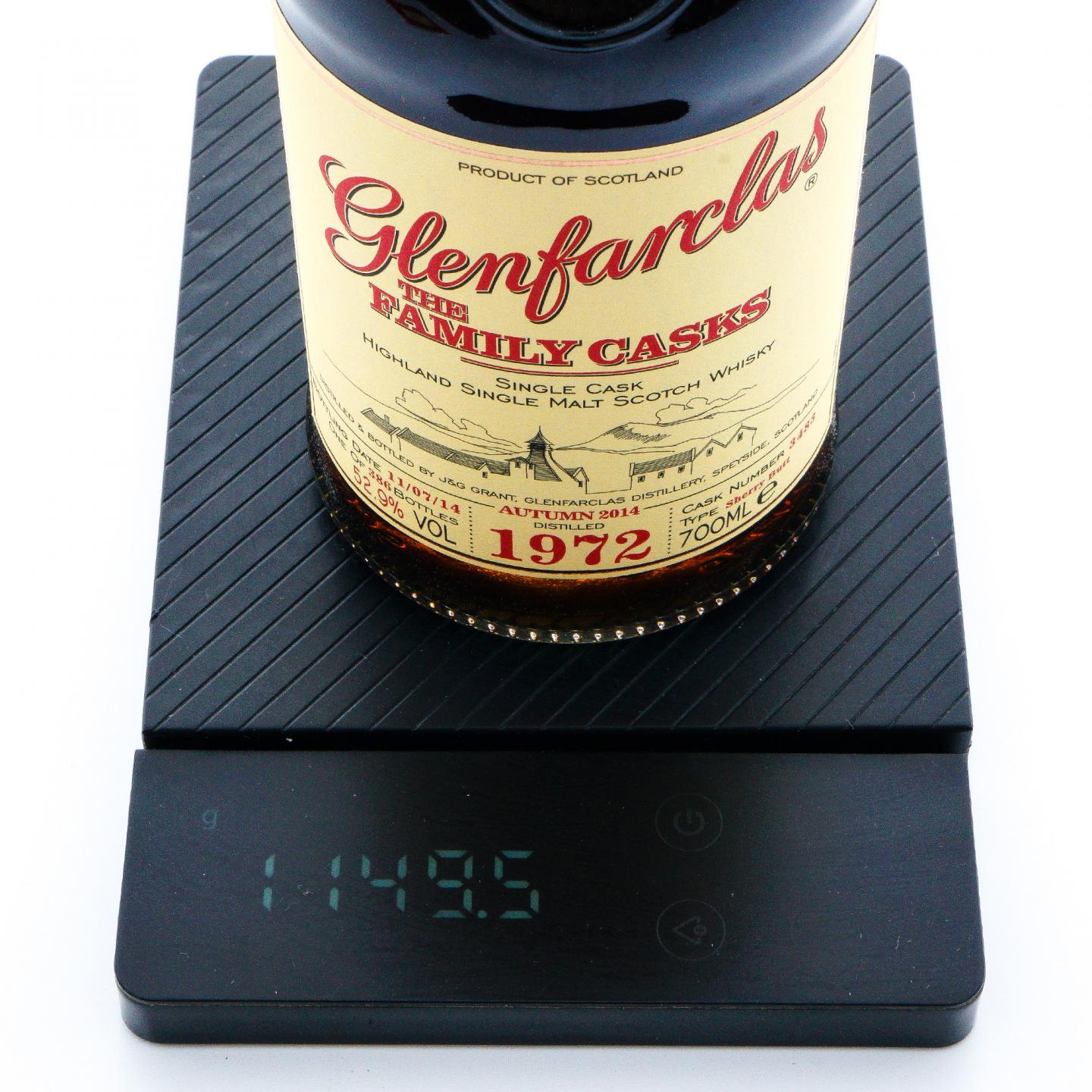 Glenfarclas 格兰花格 1972-2014 家族桶 雪莉单桶#3483