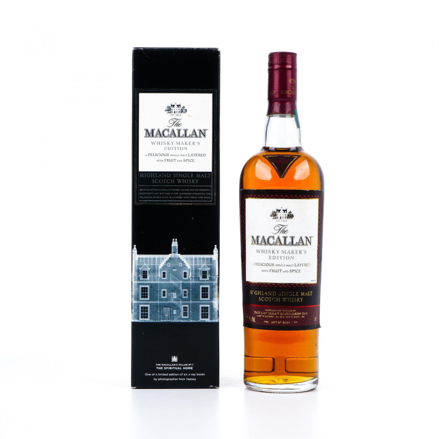 Macallan 麦卡伦 1824系列 Whisky Maker's Edition