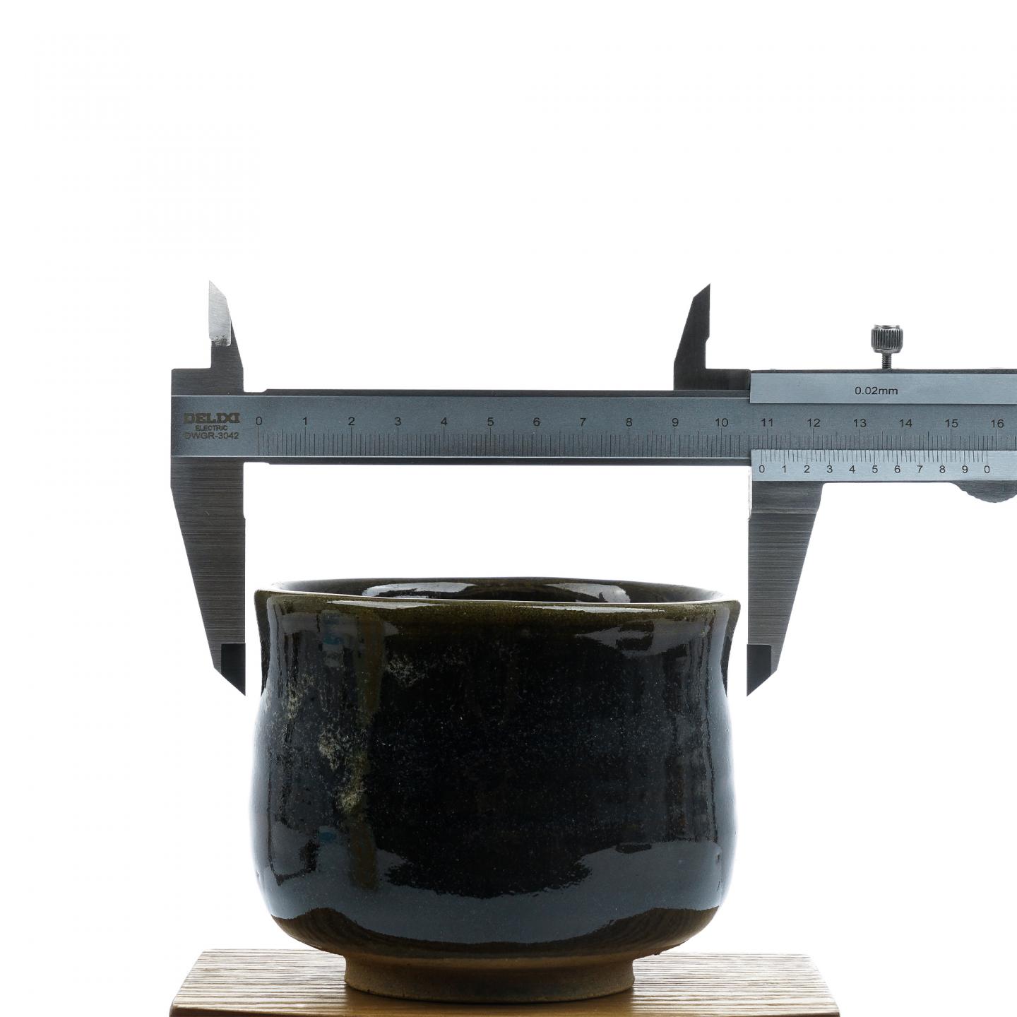 昭和时期｜小鹿田烧人间国宝·小鹿田技艺保存会 抹茶碗 无盒