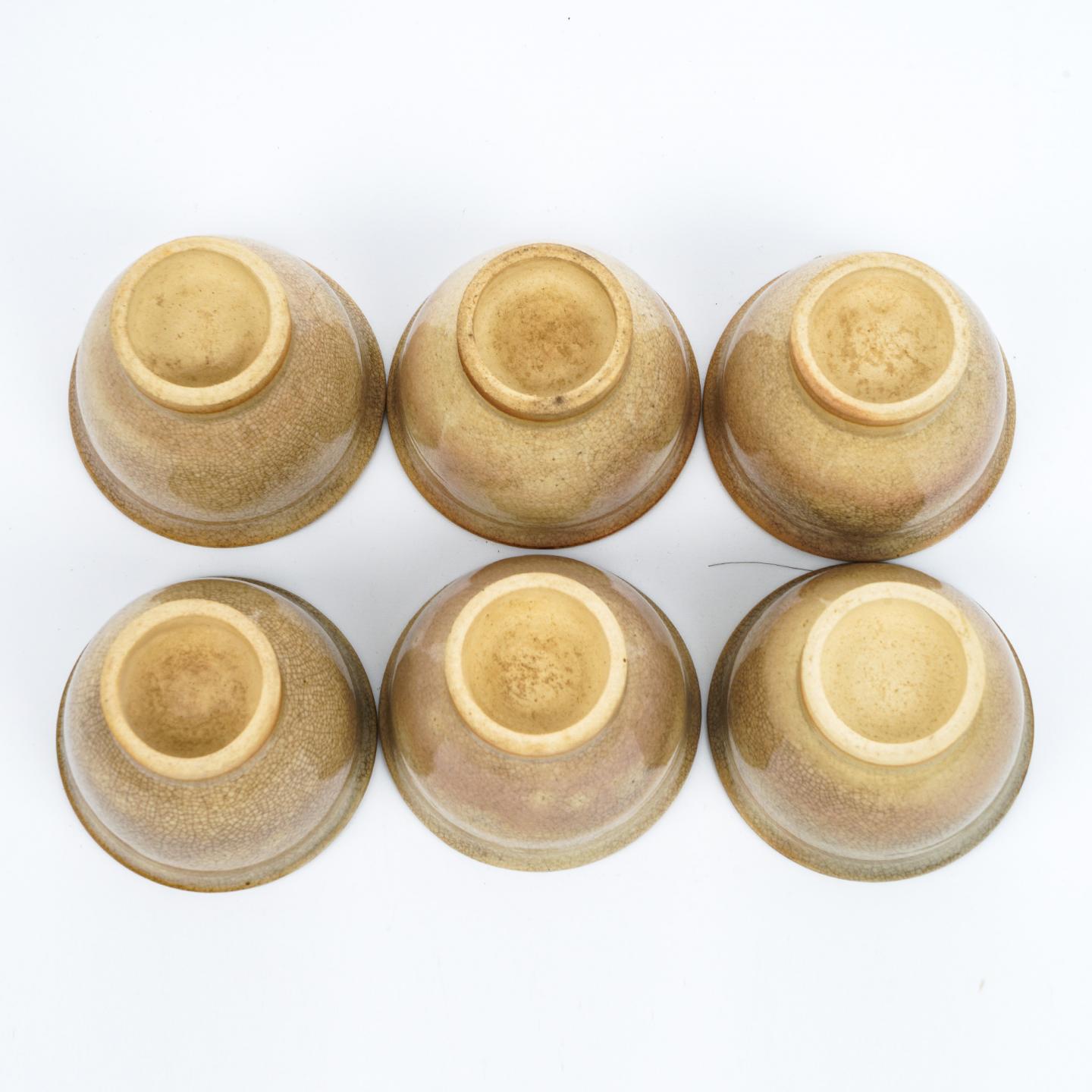 昭和时期｜萩烧大家·十二代田园陶兵卫 茶器套装带原盒