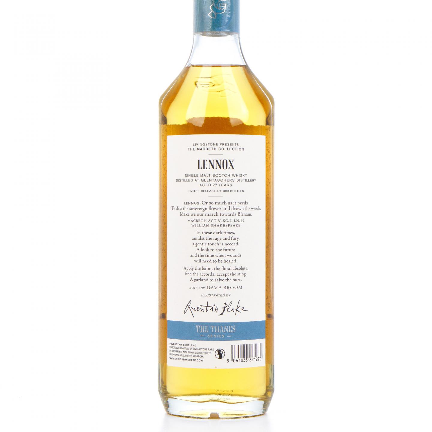 Glentauchers 格兰道奇 27年 Lennox 麦克白 Elixir Distillers