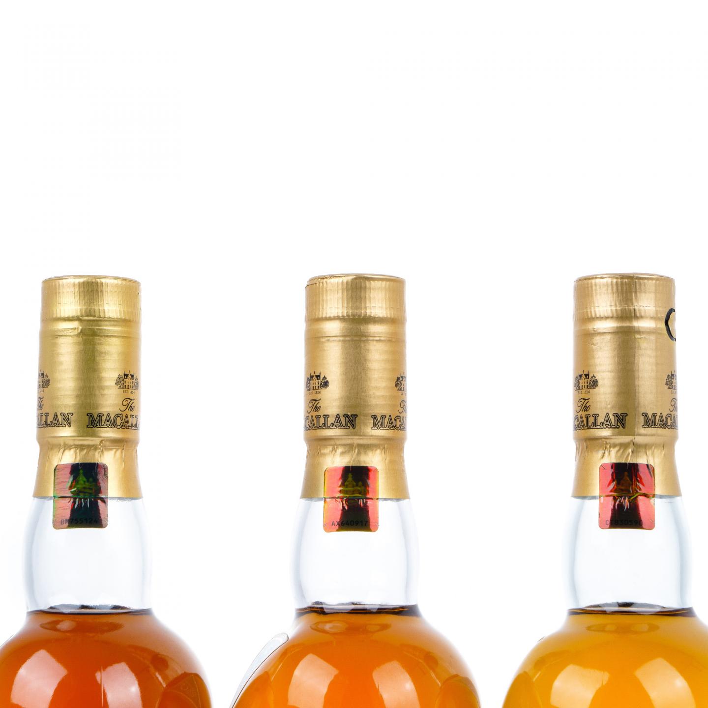 Macallan 麦卡伦 17/15/12年 Fine Oak 3瓶组