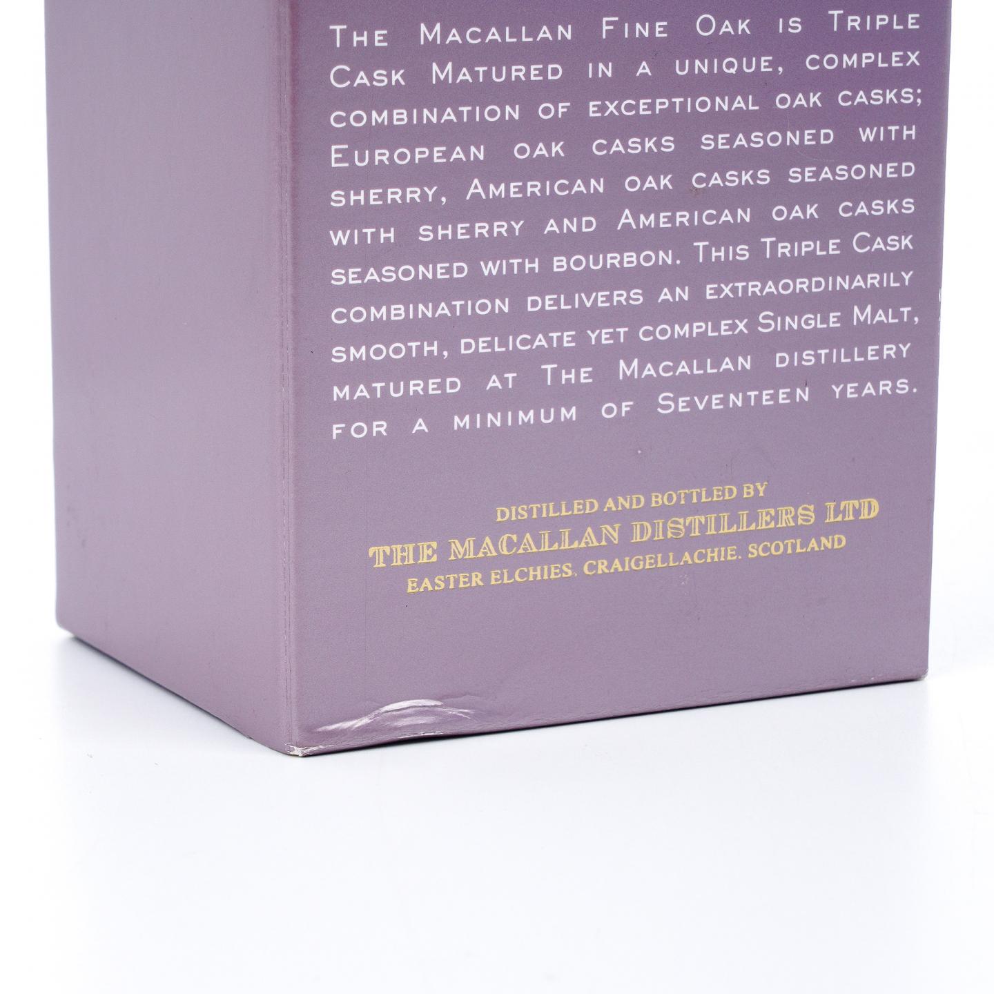 Macallan 麦卡伦 17/15/12年 Fine Oak 3瓶组