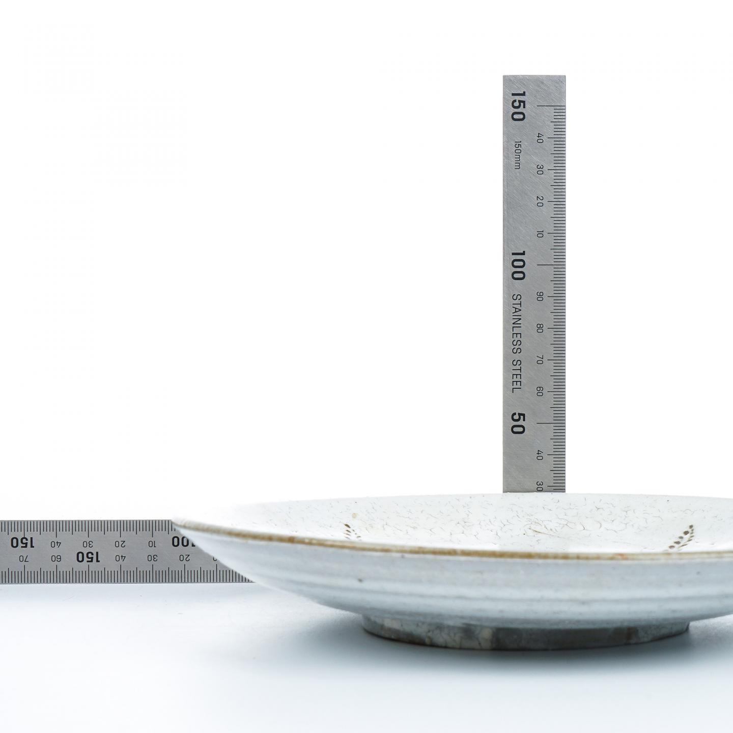 昭和时期｜志野烧人间国宝·荒川丰藏 水月窑 干泡壶承 不带盒