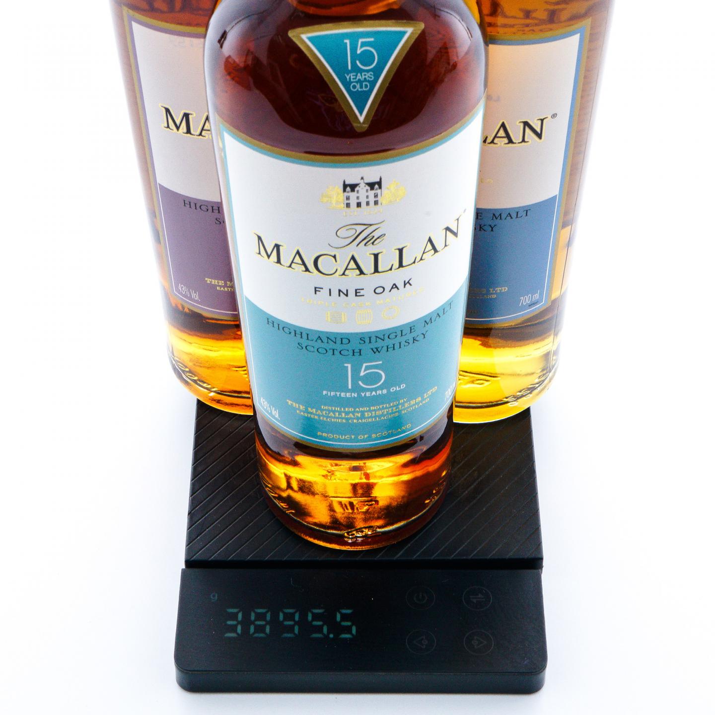 Macallan 麦卡伦 17/15/12年 Fine Oak 3瓶组