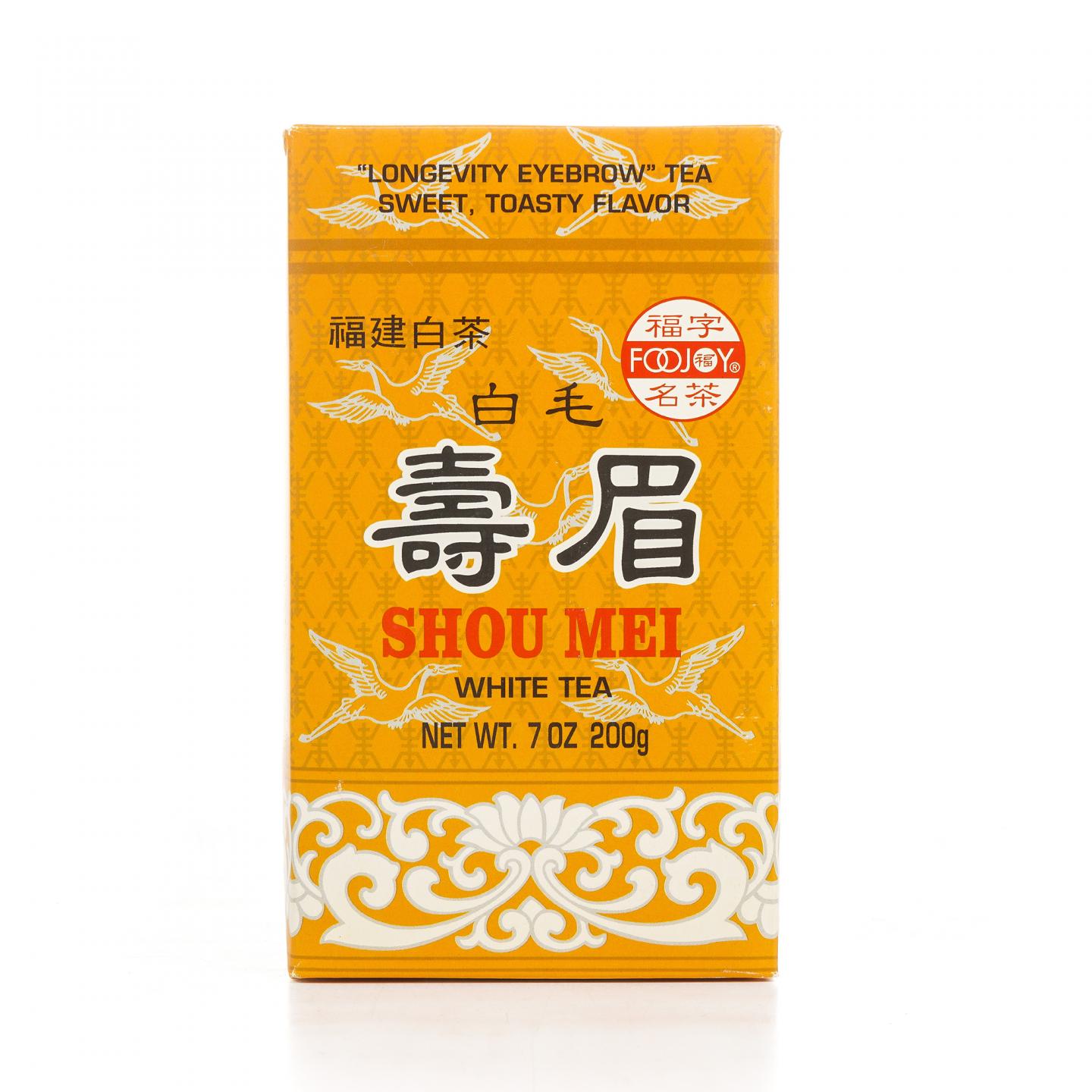 1990年代 福字牌 白毛寿眉 一盒 200g 干仓
