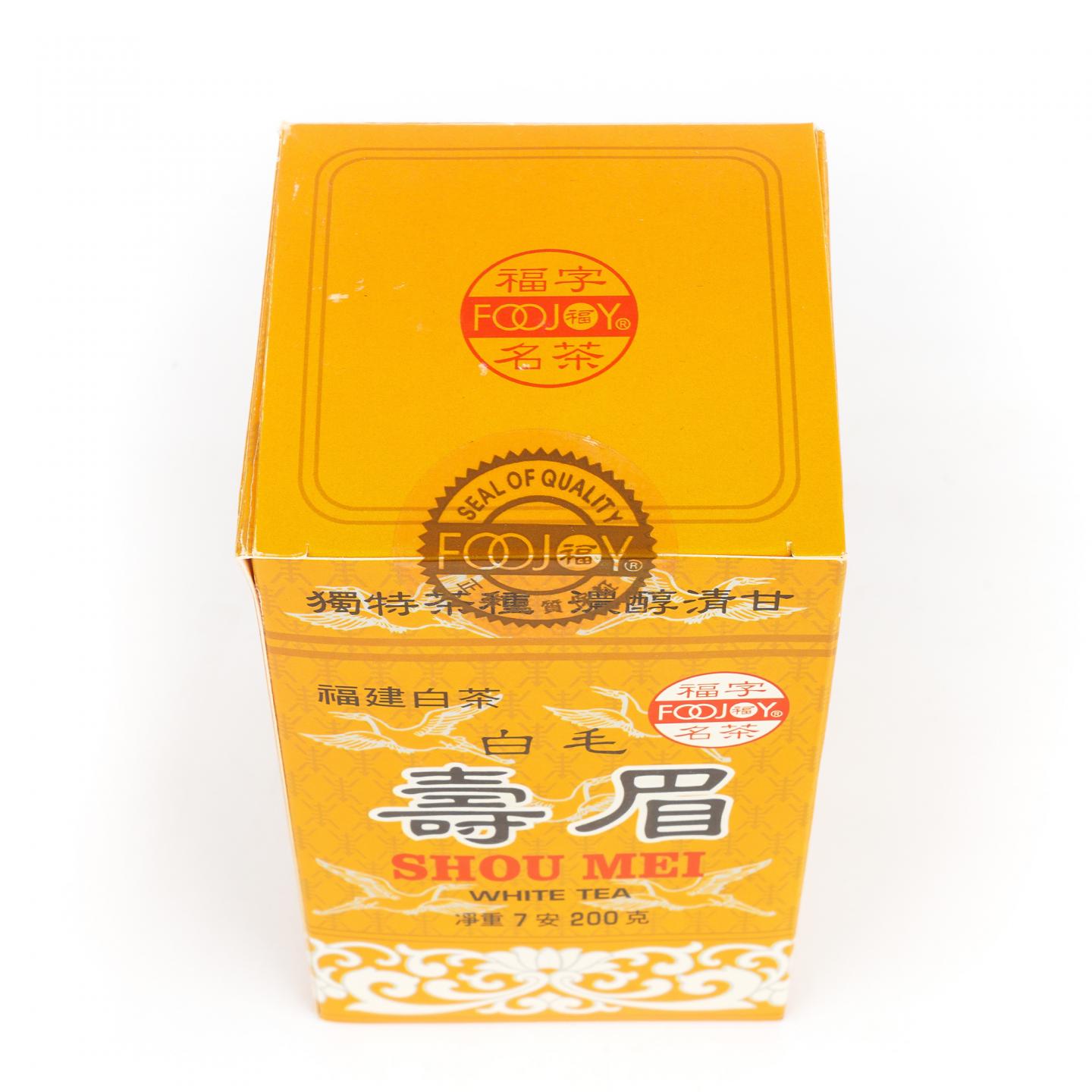 1990年代 福字牌 白毛寿眉 一盒 200g 干仓