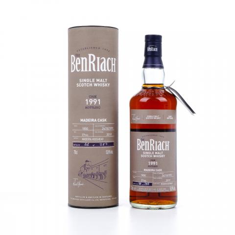 BenRiach 本利亚克 27年 1991-2019 桶号#1850