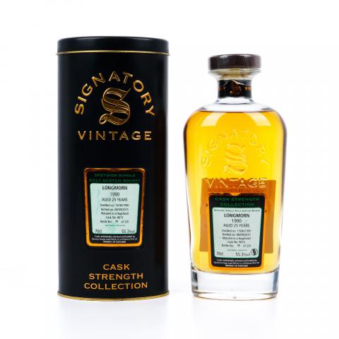 Longmorn 朗摩 25年 1990-2015 SV#8615 桶强