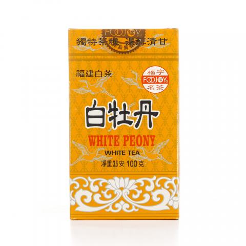 1990年代 福字牌 白牡丹 一盒 100g 干仓