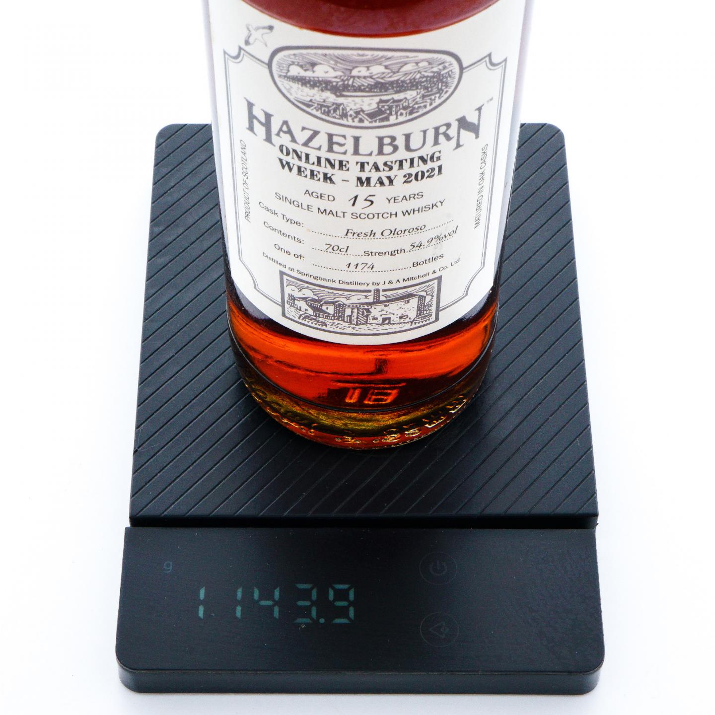 Hazelburn 哈索本 15年 雪莉桶 Online Tasting Week 2021