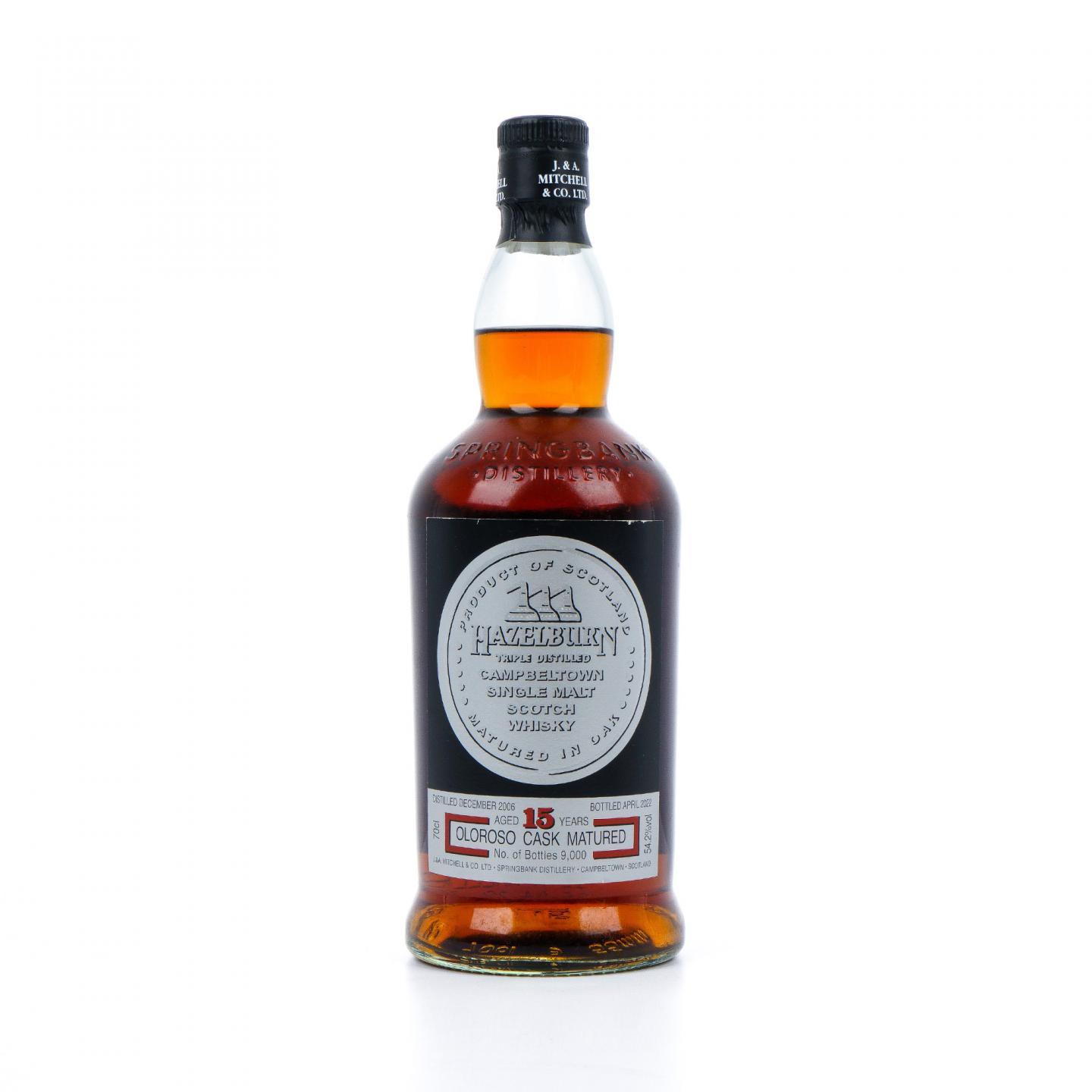 Hazelburn 哈索本 15年 2006-2022 Oloroso雪莉桶