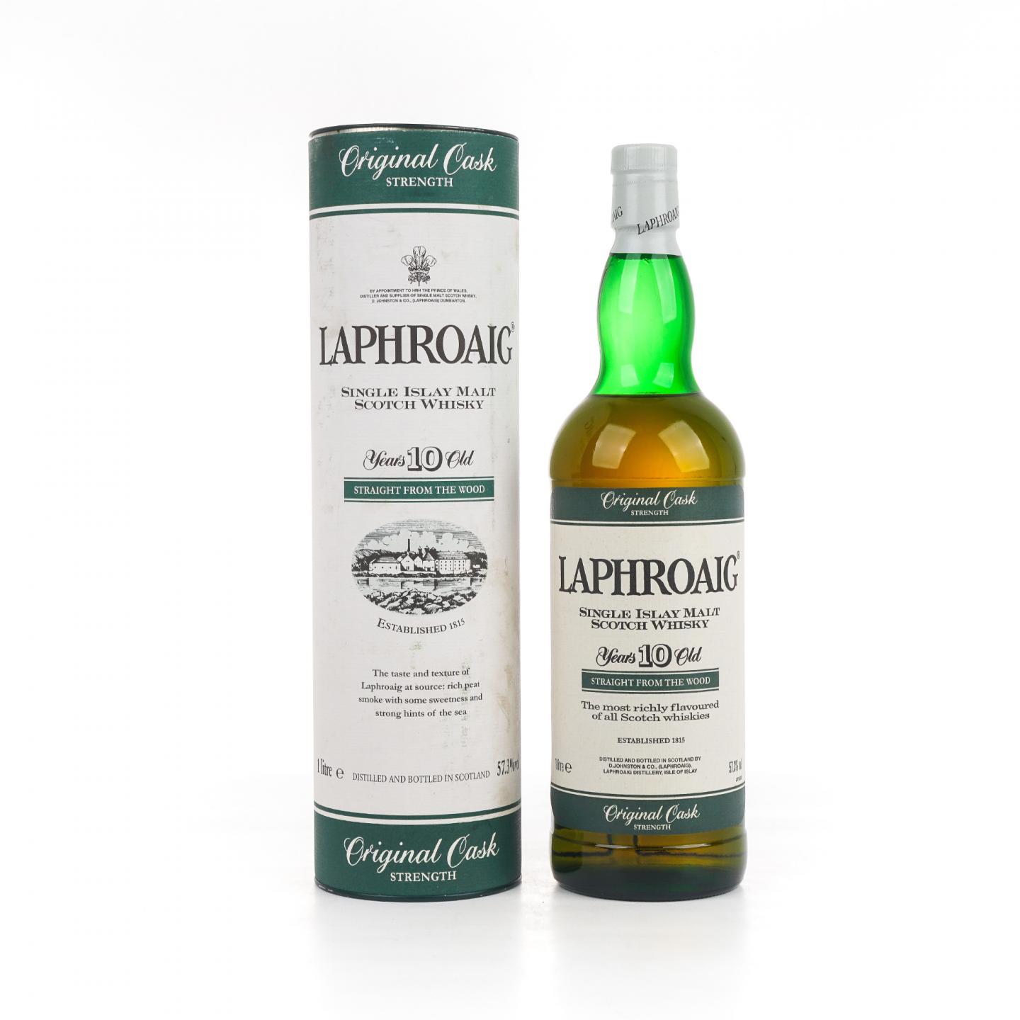 Laphroaig 拉弗格 10年 桶强 57.3% 1升装
