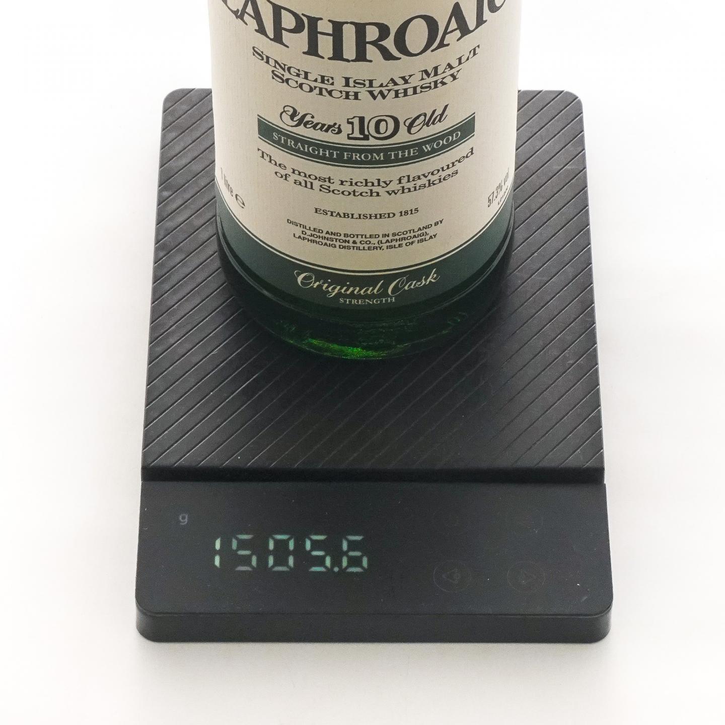 Laphroaig 拉弗格 10年 桶强 57.3% 1升装