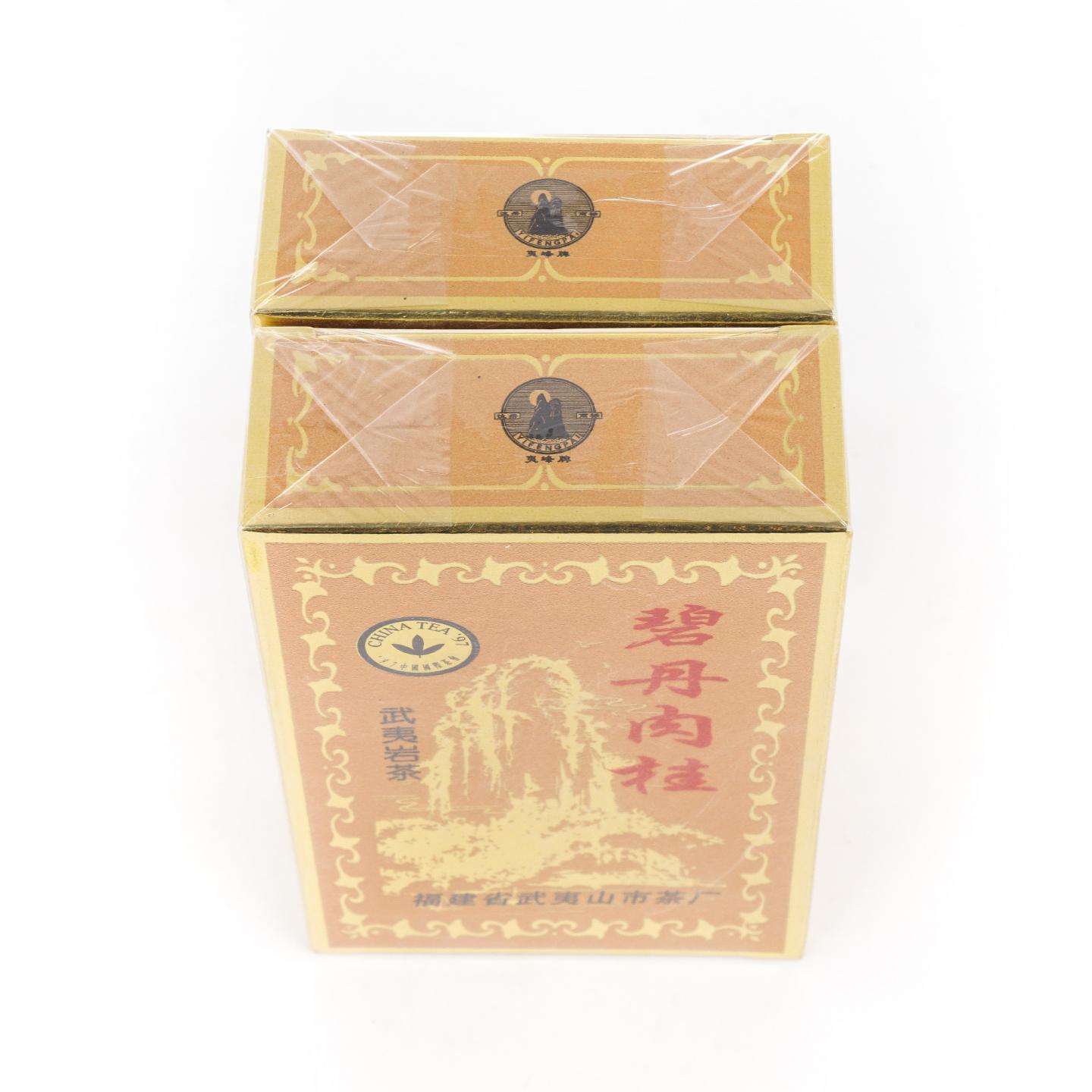 1998年 武夷山市茶厂精制 碧丹肉桂 2盒*50克 干仓