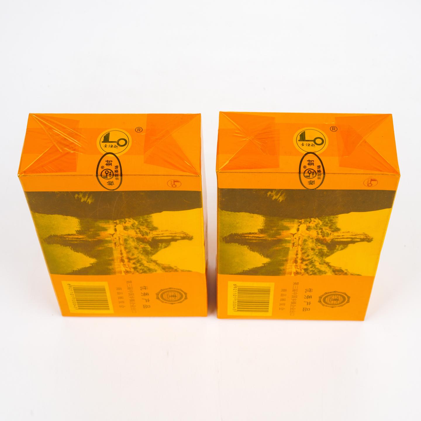 2003年 福建武夷山市示范茶场 一级老枞水仙 2盒组*100克 干仓