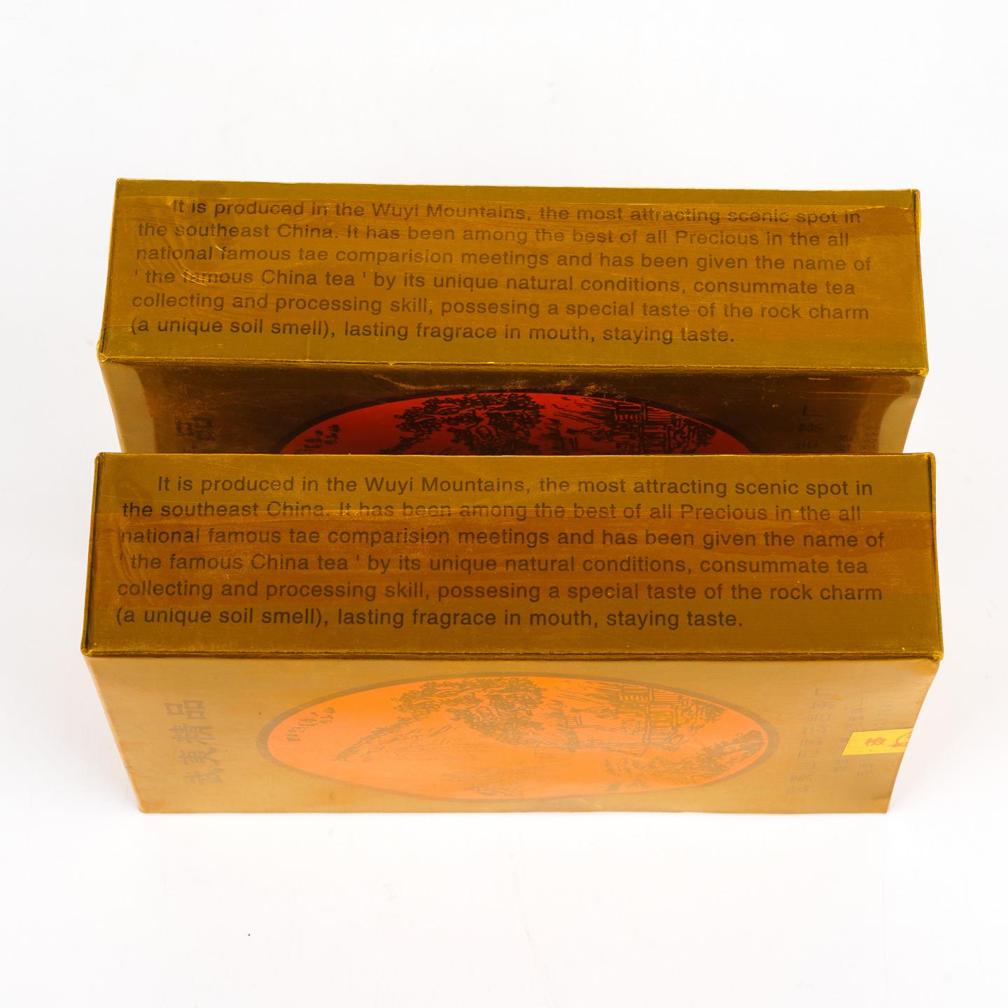 1999年 武夷山市武云岩茶厂 老丛肉桂 两盒*50g 干仓