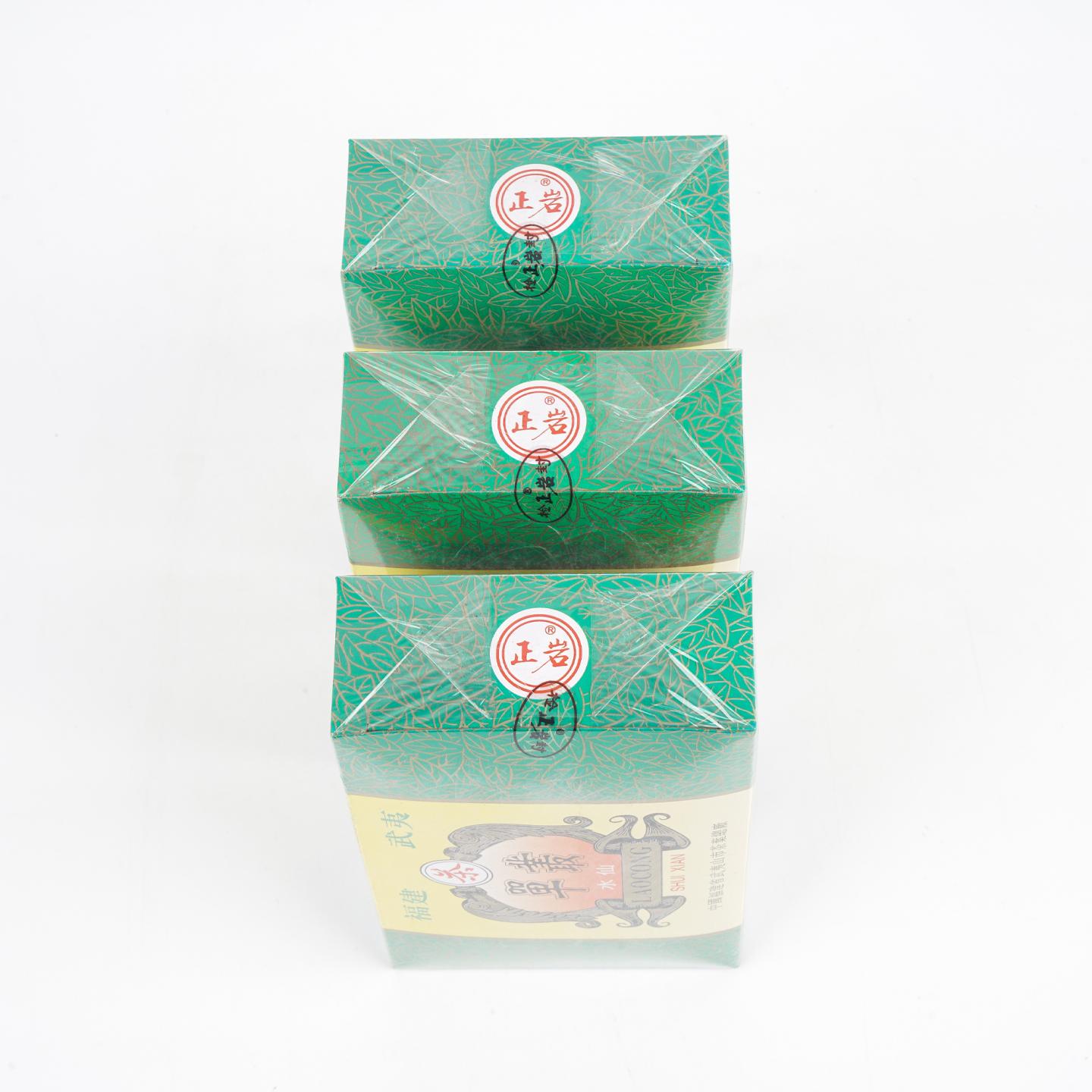 1997年 武夷山市茶叶总厂精制 正岩特级单枞水仙 3盒*100克 干仓