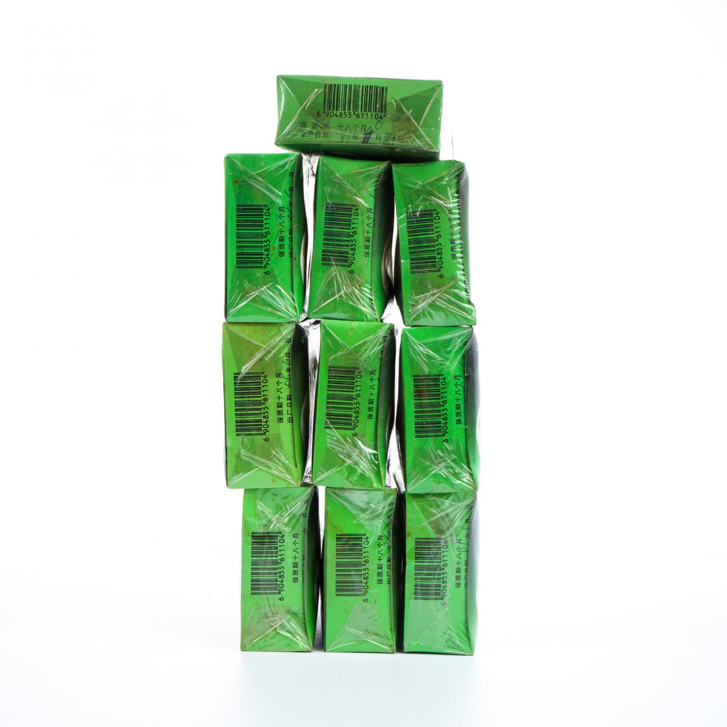1996年 云南凤庆凤山茶厂河口分厂出品 糯米香茶 100g*10盒组 干仓