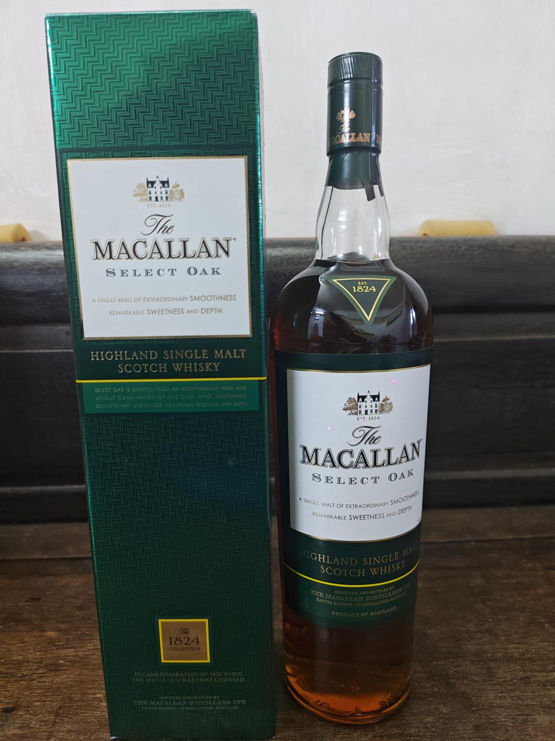 麦卡伦1824绿标，1L