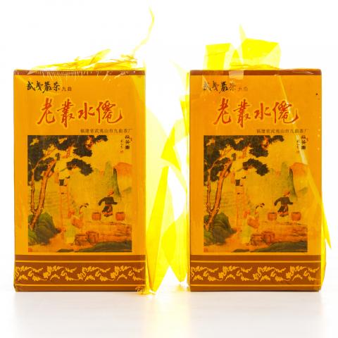 1998年 武夷山市九曲茶厂 「九曲」老枞水仙 两盒*100g 干仓