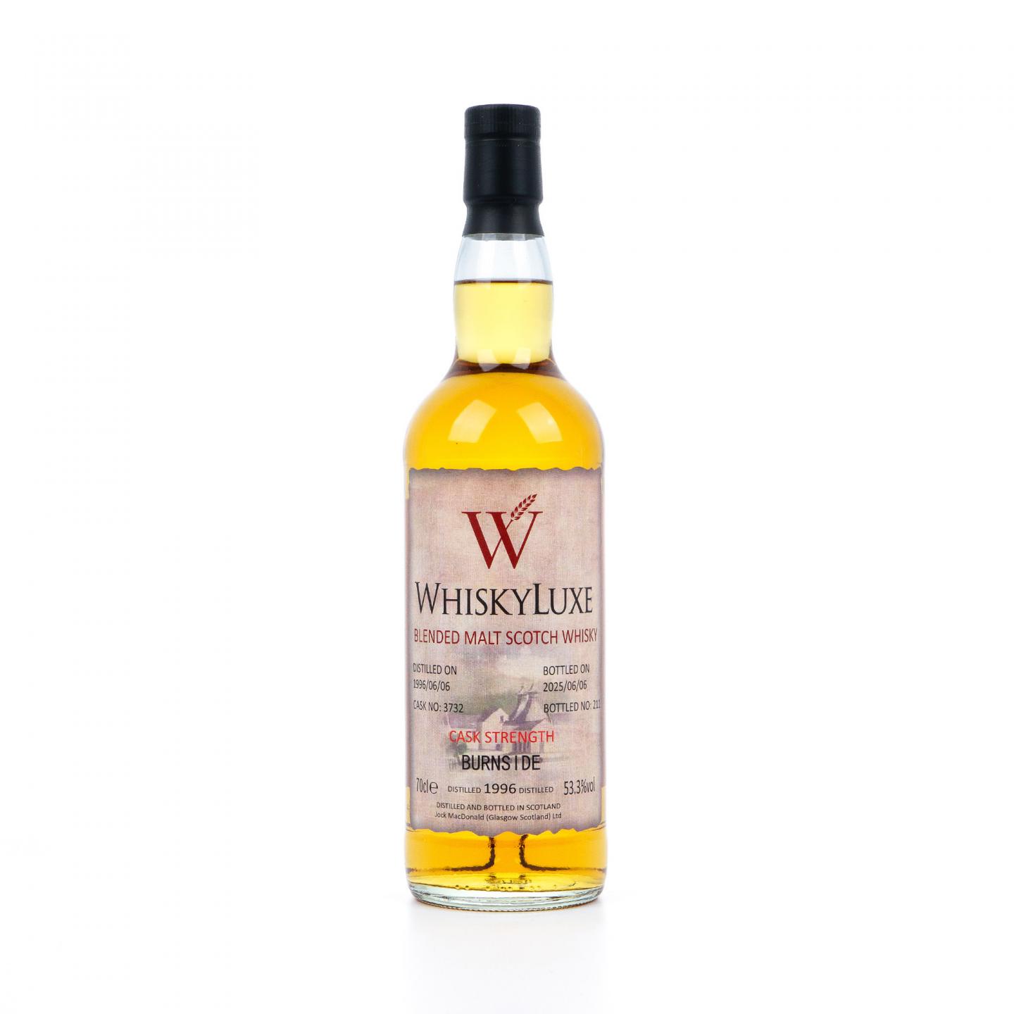 Burnside 1996-2025 百富汤匙桶#3732 Whiskyluxe 桶强