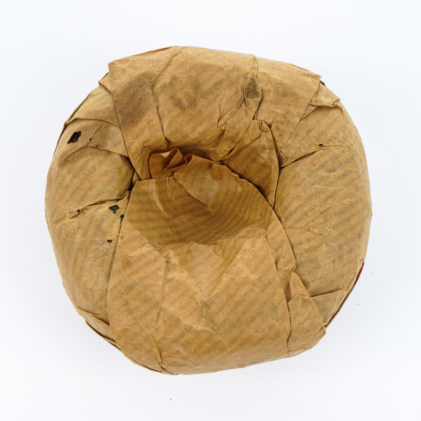 1980年代 云南下关茶厂 云南沱茶·甲级 三角检 约97g 干仓