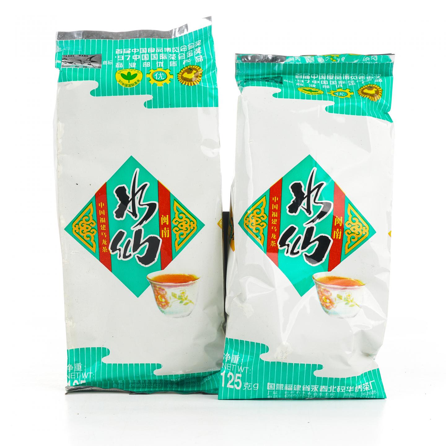 1990年代 国营北硿华侨茶厂 「松鹤」水仙 两包*125g 干仓