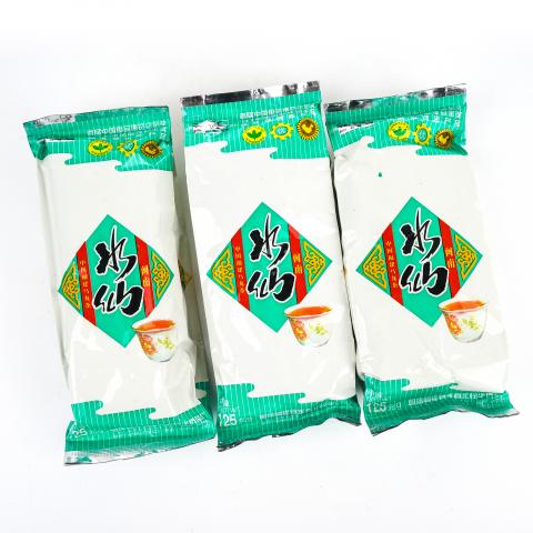 1990年代 国营北硿华侨茶厂 「松鹤」水仙 三包*125g 干仓