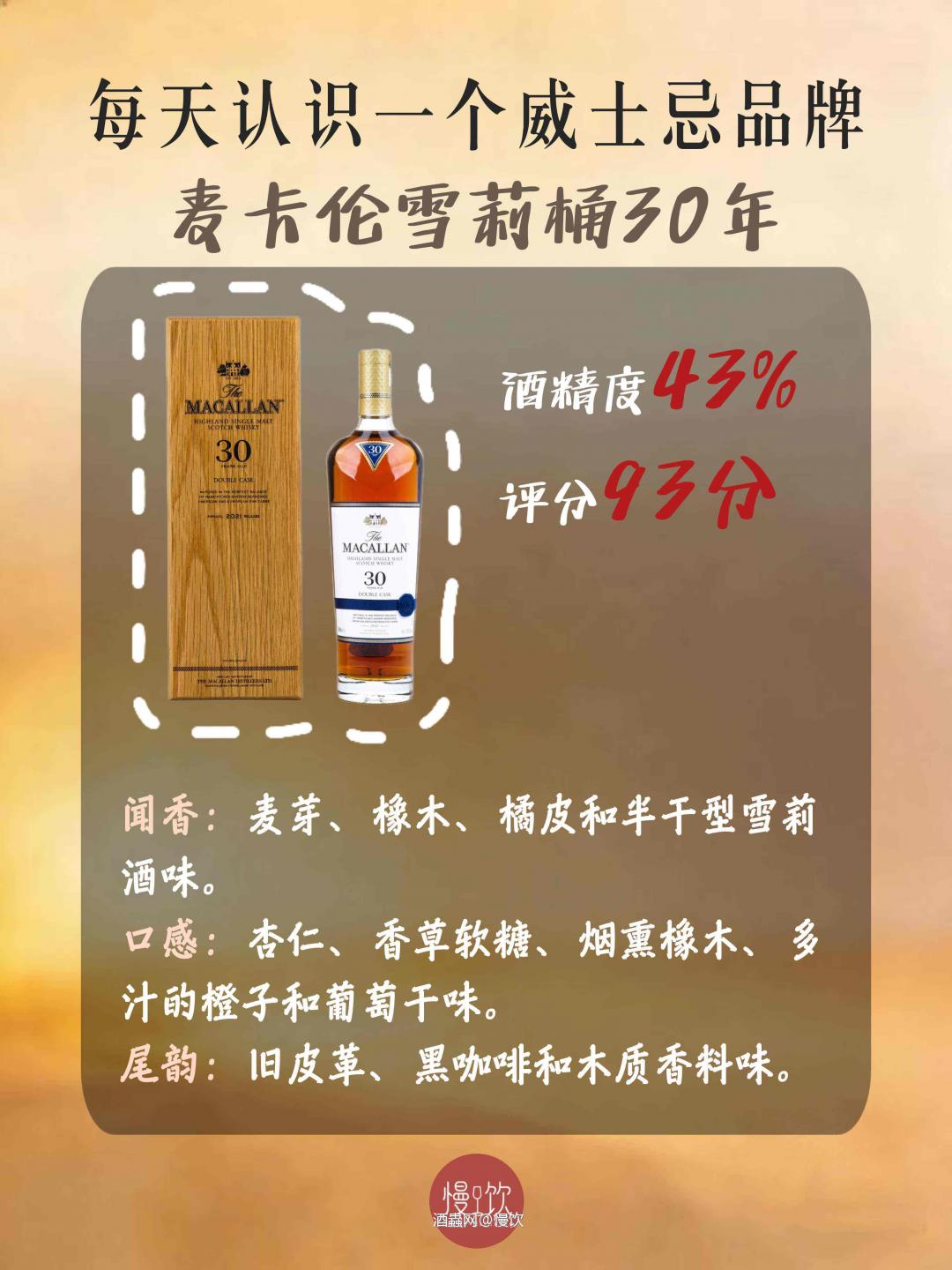 🥃每天认识一个威士忌品牌|麦卡伦3️⃣